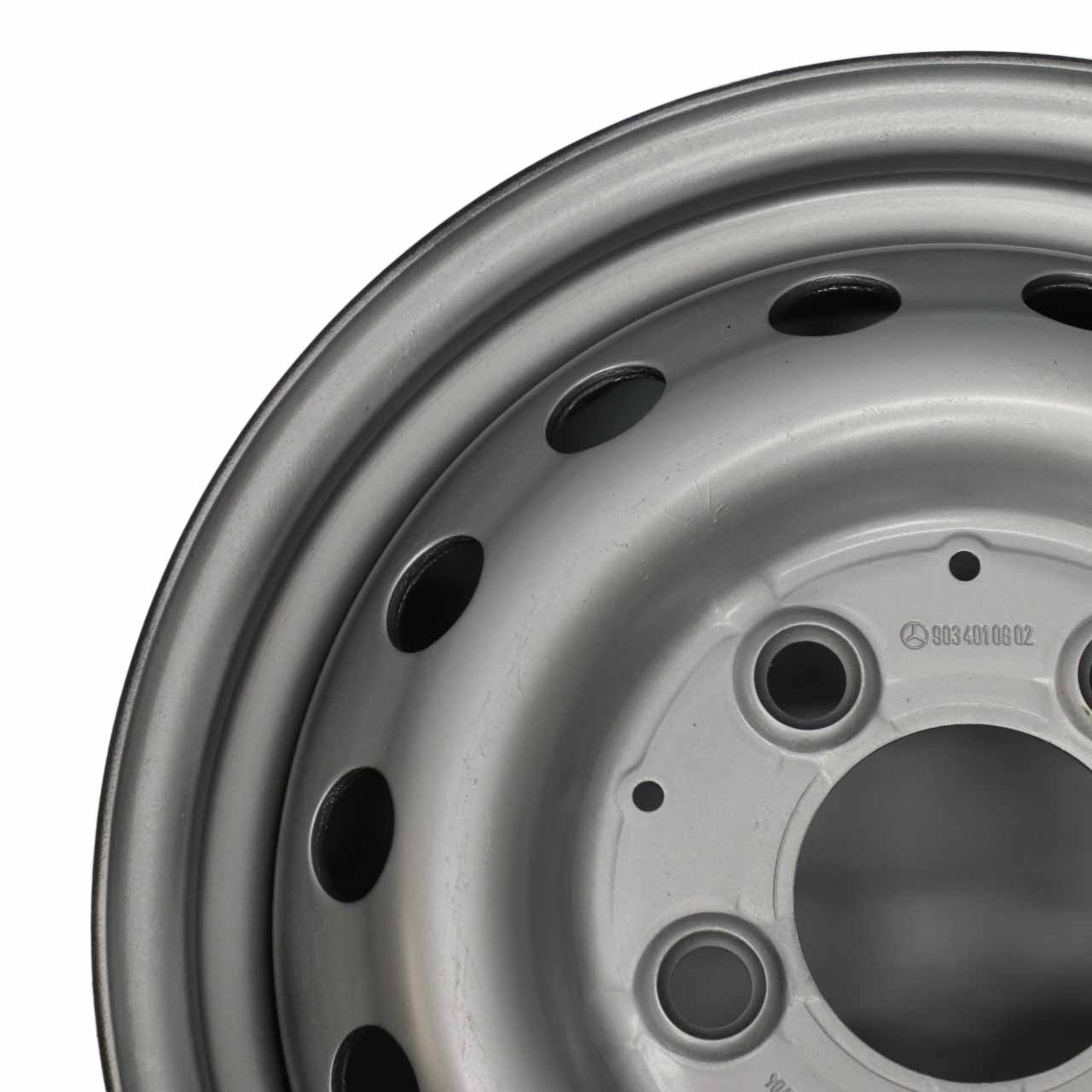 Mercedes Sprinter W901 W903 Jante Acier Noir 15" 6J ET:75 A9034010802