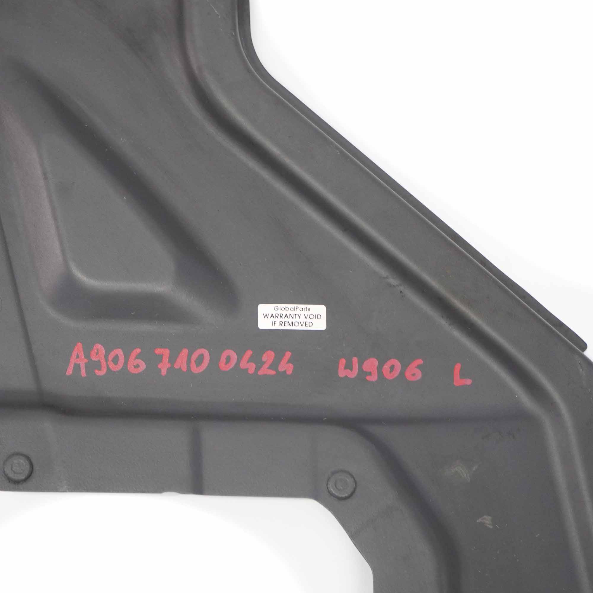 Mercedes Sprinter W906 Trennwand Hinten Links Obere Verkleidung Abdeckung