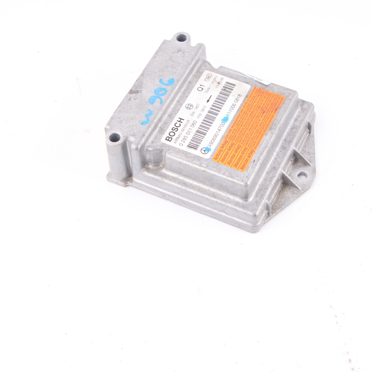 Airbag-Modul Mercedes W639 W906 Steuergerät ECU Airbag-Sensor 0285011060