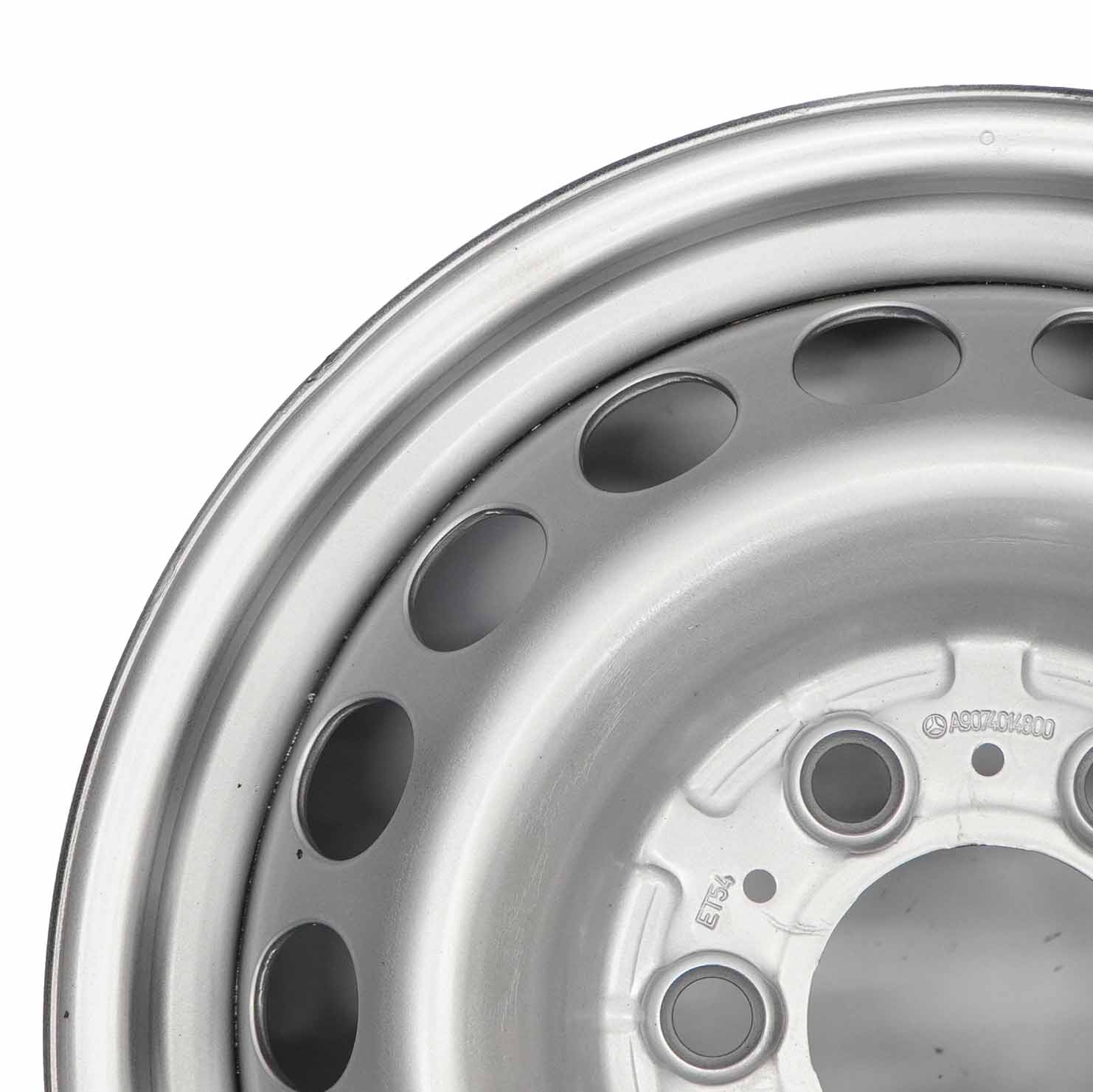 Mercedes Sprinter W907 Silber Stahlfelge Rad 16" 6,5J ET:54 A9074014800