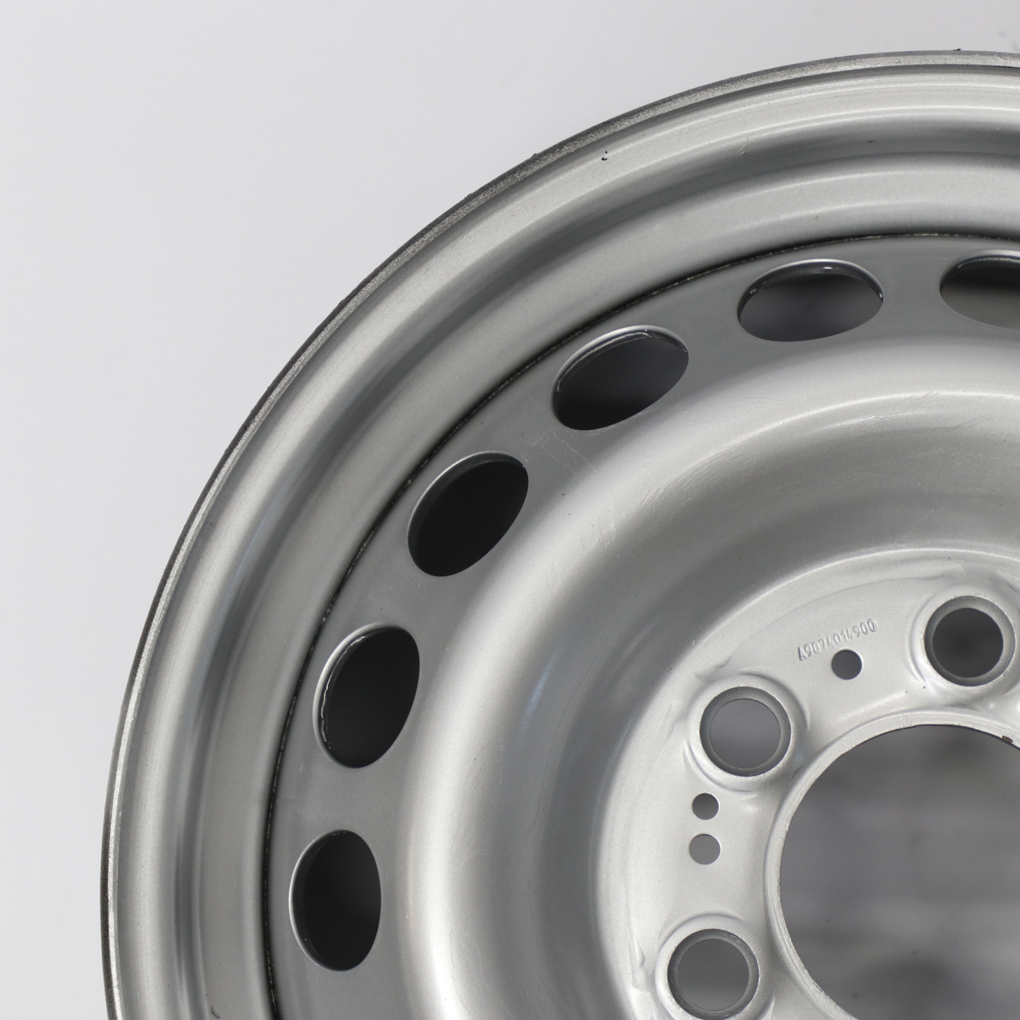 Mercedes Sprinter W907 W910 Silver Steel Wheel Rim 16" 6,5J ET:54 A9074014900