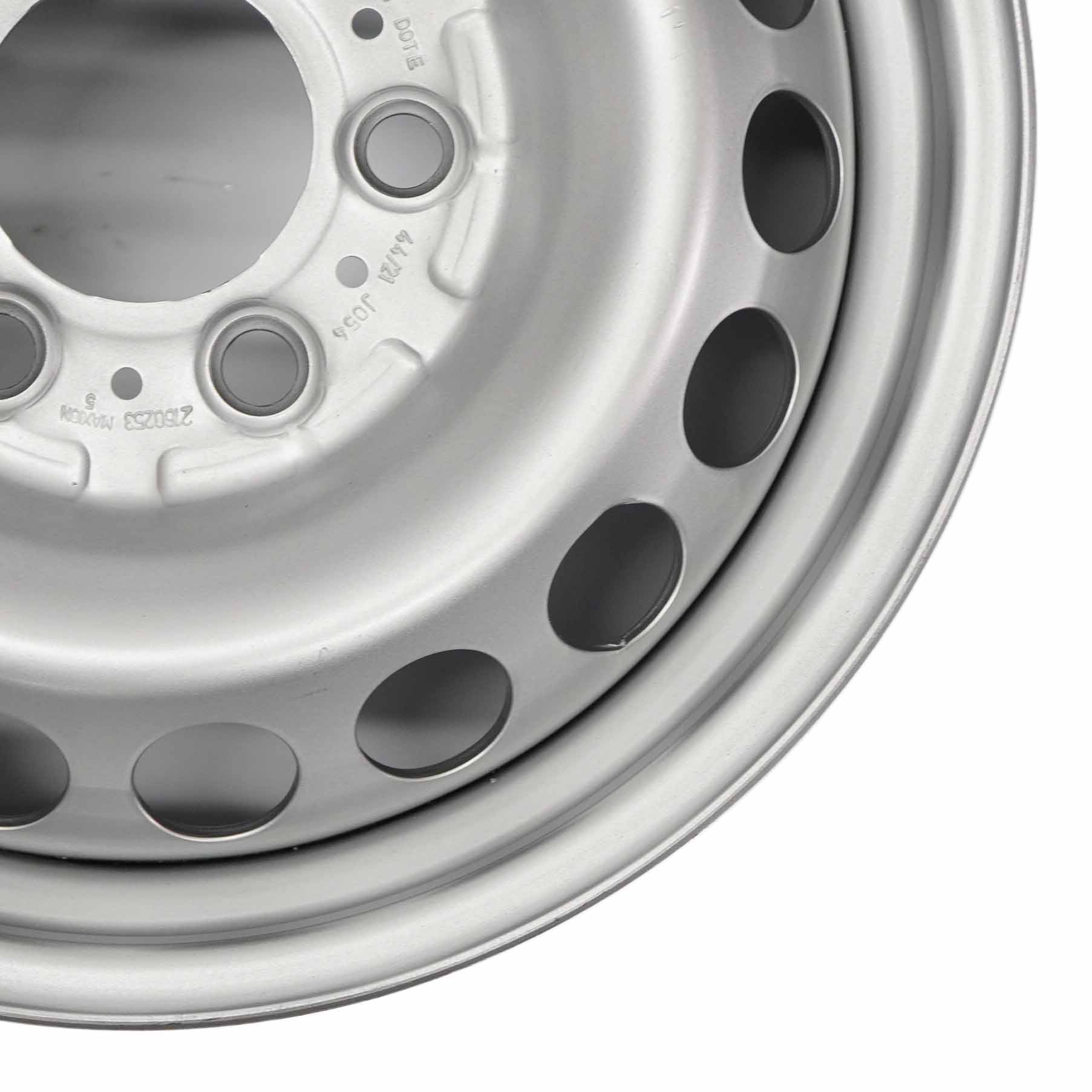 Mercedes Sprinter W910 Silberne Stahlfelge 16" 6,5J ET:62 A9104011300