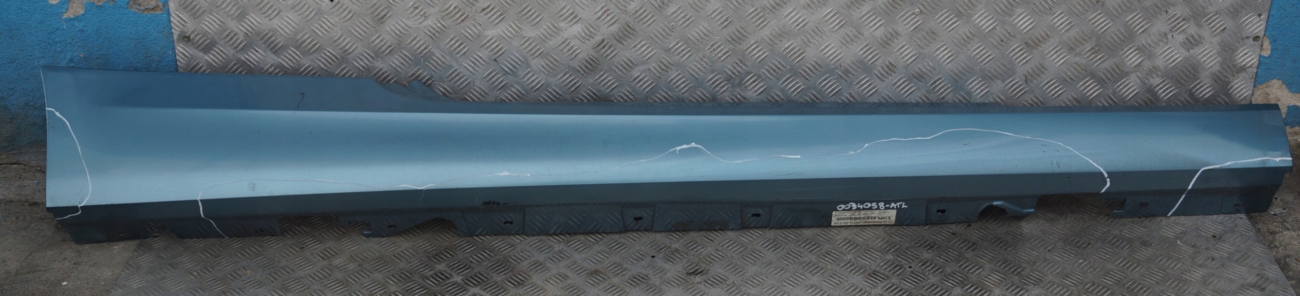 BMW 3 Series E92 E93 Sill Strip Side Skirt Right O/S Atlantikblau Atlantic Blue