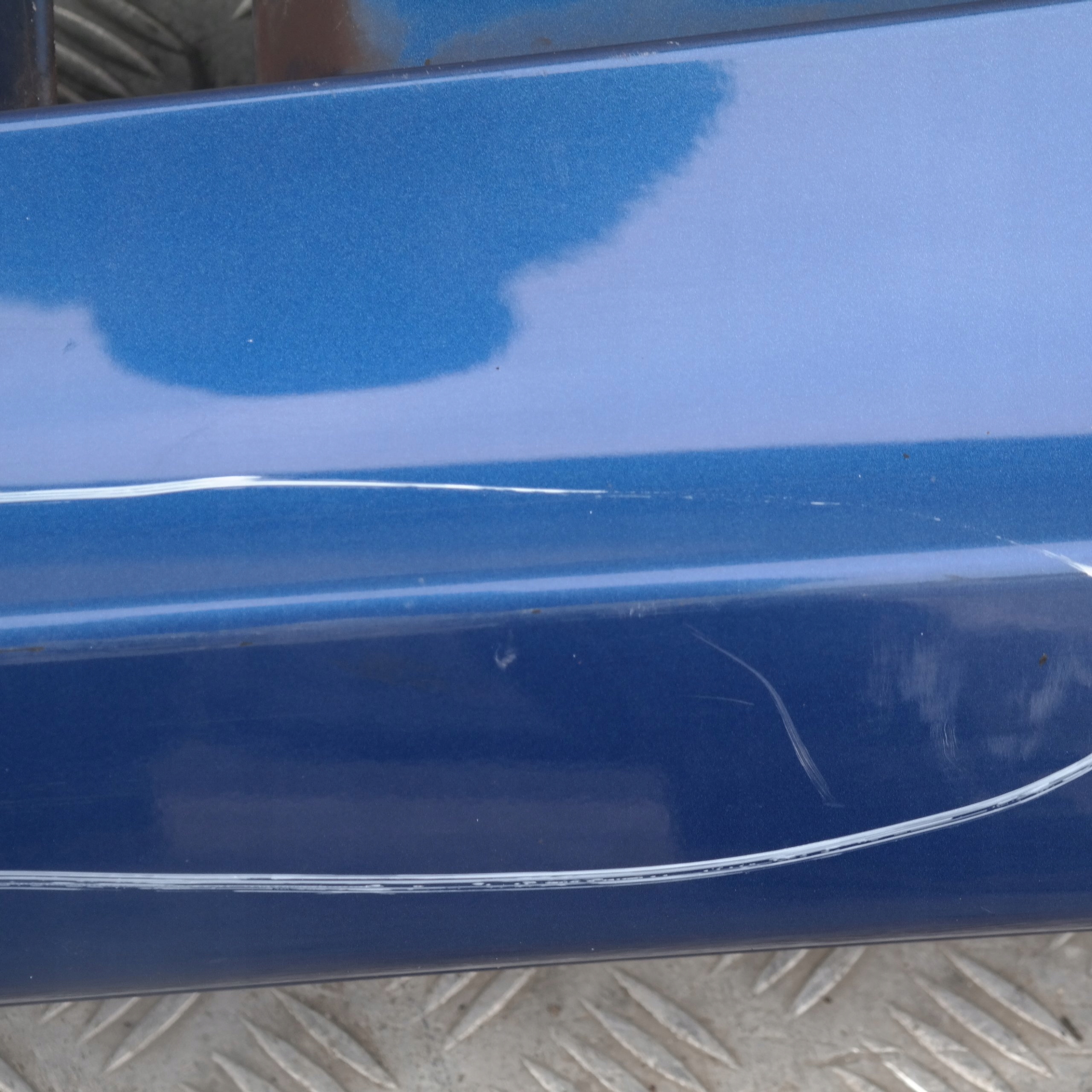 BMW 1 SERIES E87 LCI E87N Sill Strip Side Skirt Left N/S Montegoblau Blue Blau