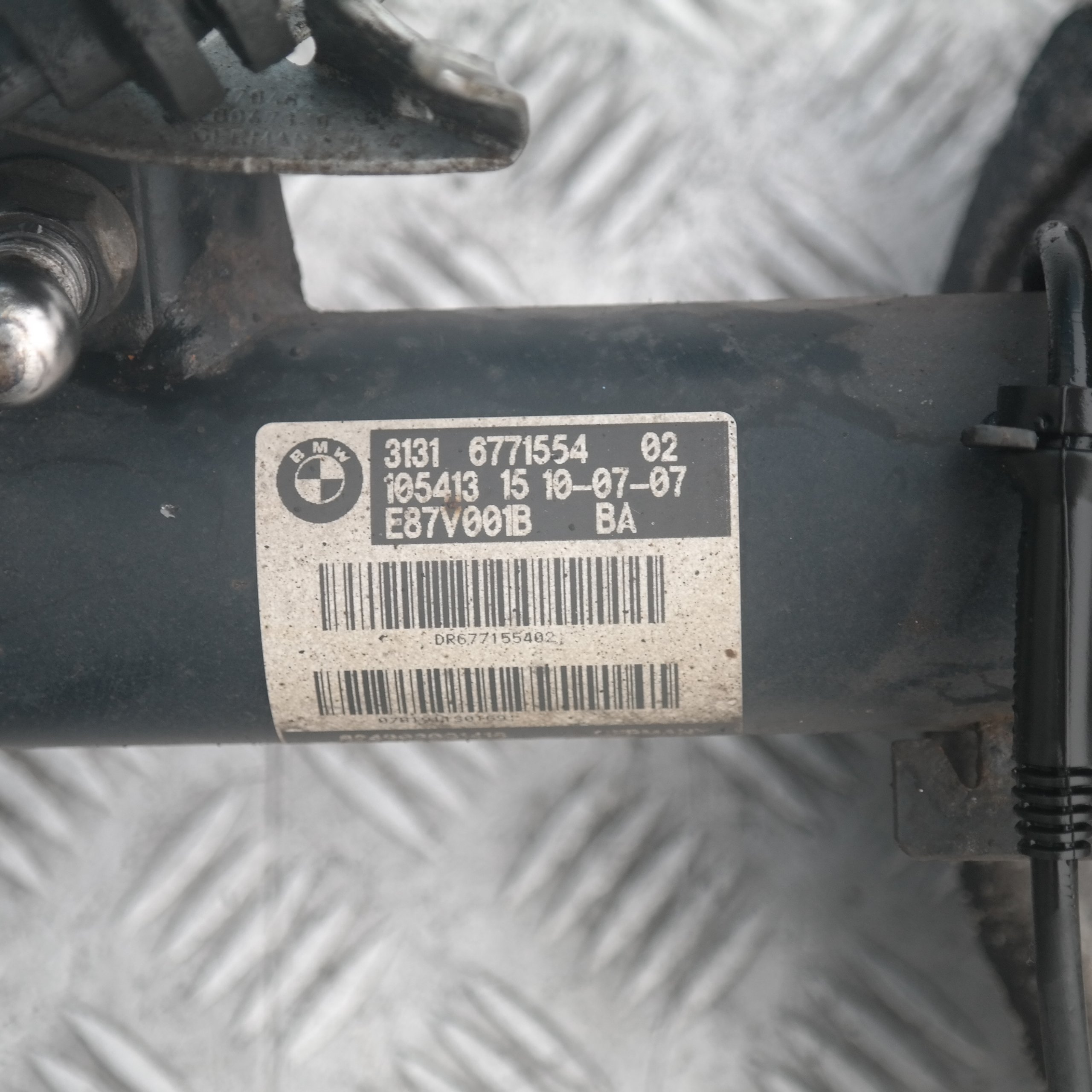 BMW 1 Series E81 118i N43 Front Right O/S Spring Strut Brake Suspension Axle