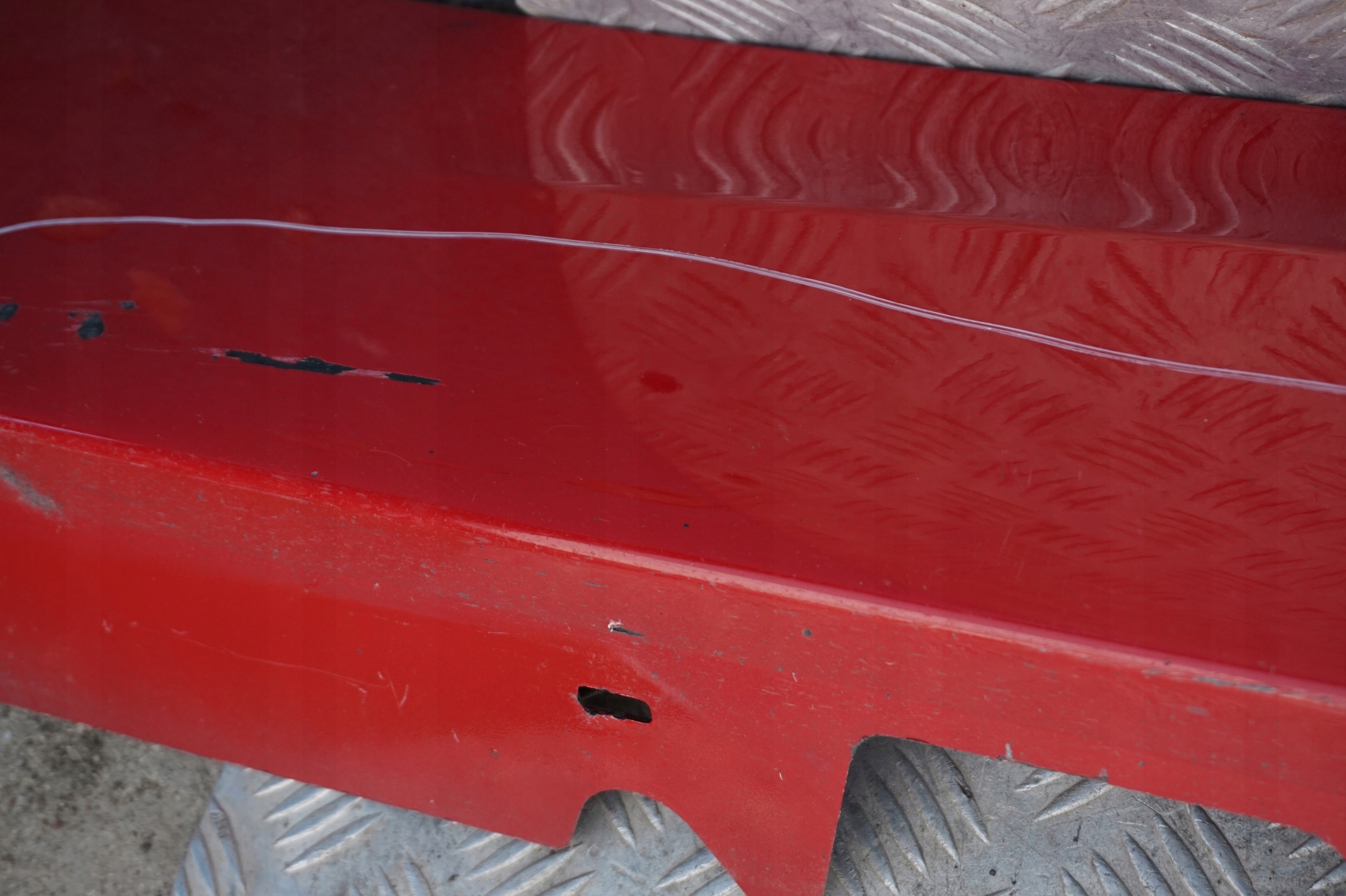 BMW 3 SERIES E90 E91 LCI Sill Strip Side Skirt Right O/S Karmesinrot Crimson Red