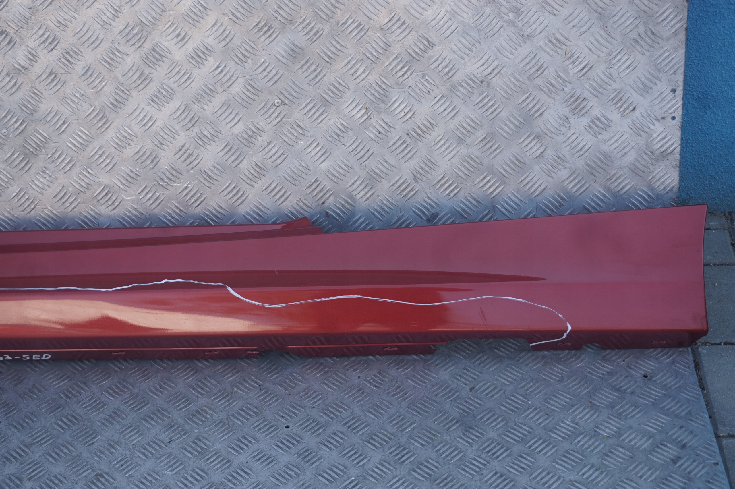 BMW 1 Series E81 E82 E88 Sill Strip Skirt Left N/S Sedonarot Sedona Red A79