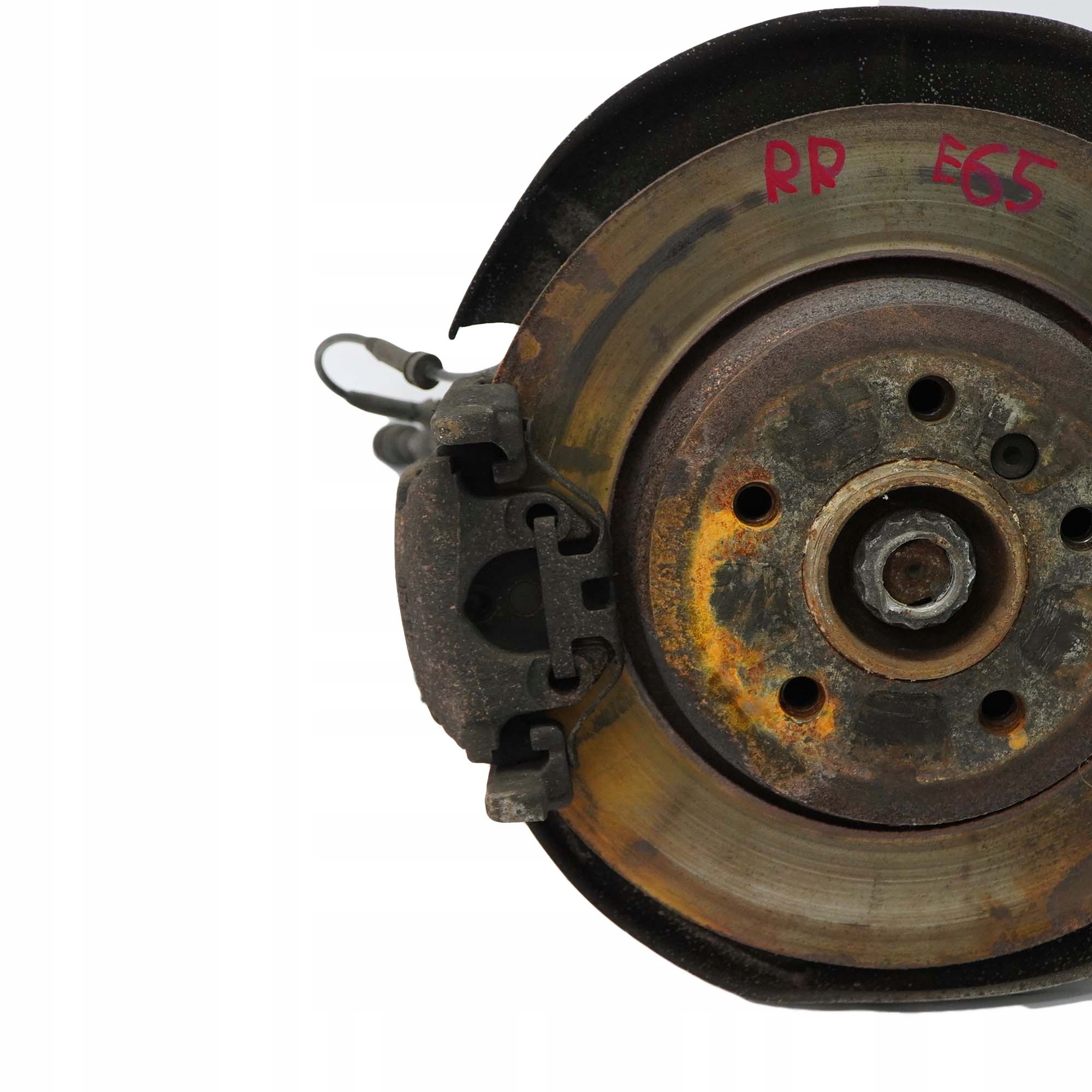 BMW 7 Series E65 730d M57N Rear Right O/S Leg Brake Disc Axle Suspension