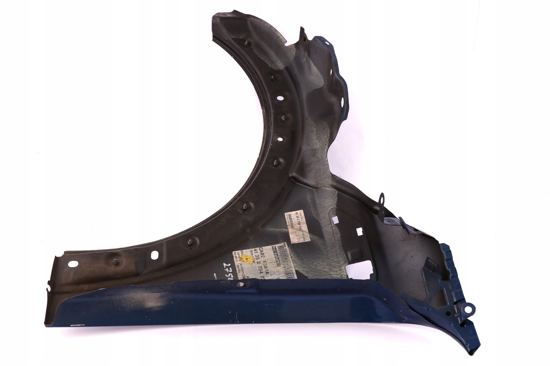 BMW MINI Cooper 12 R55 R56 R5S Side Panel Front Right Wing O/S Lightning Blue