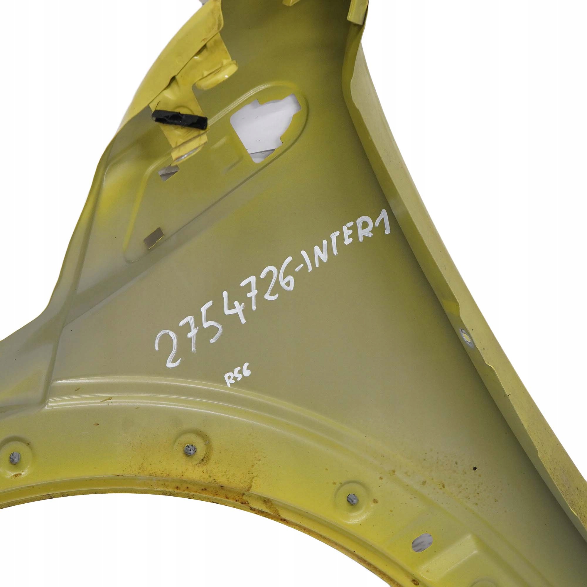 Mini Cooper R55 R56 Side Panel Front Right Wing O/S Interchange Yellow - A95