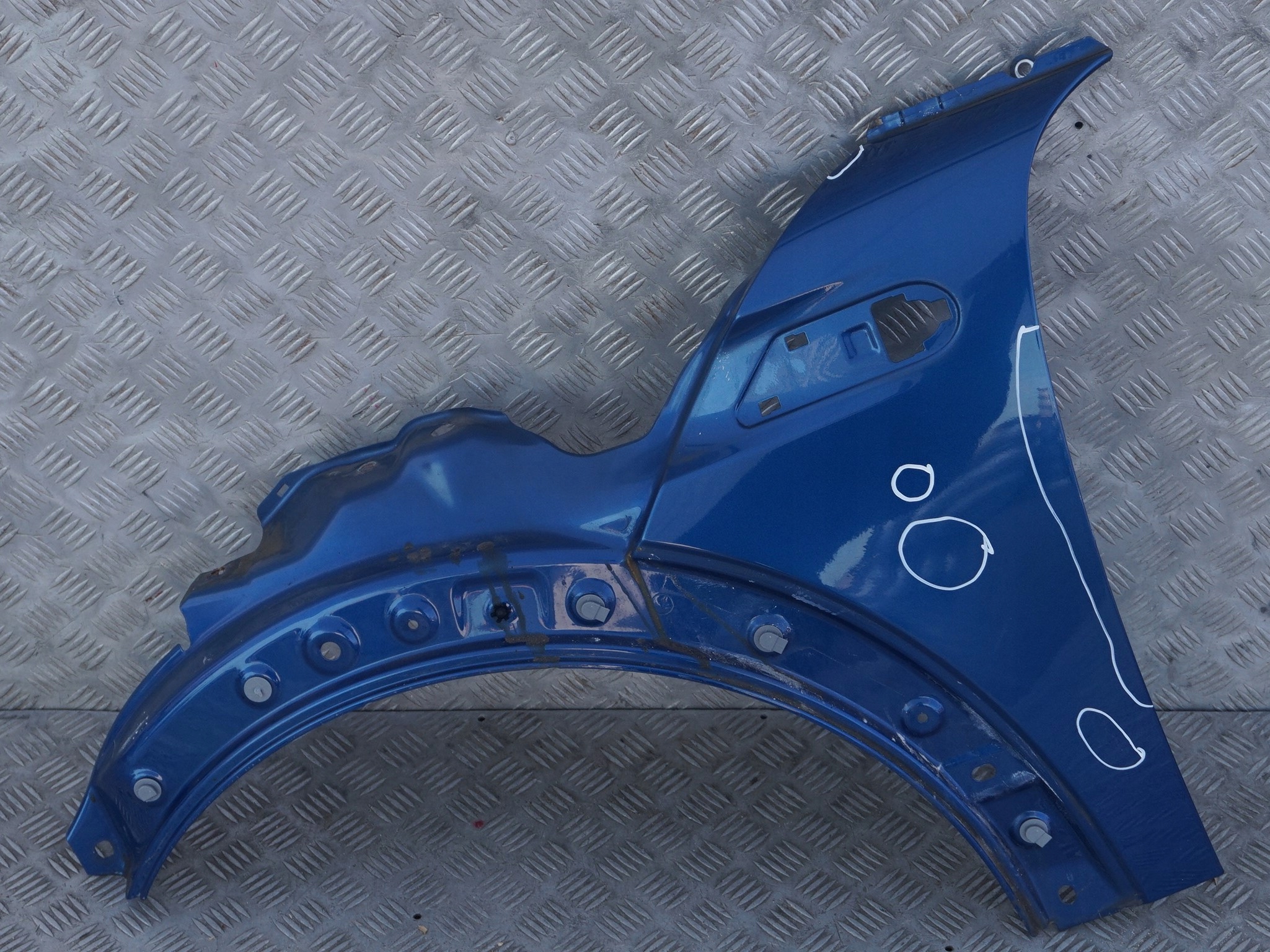 BMW MINI Cooper 9 R55 R56 R57 R58 Side Panel Front Left Wing N/S Lightning Blue