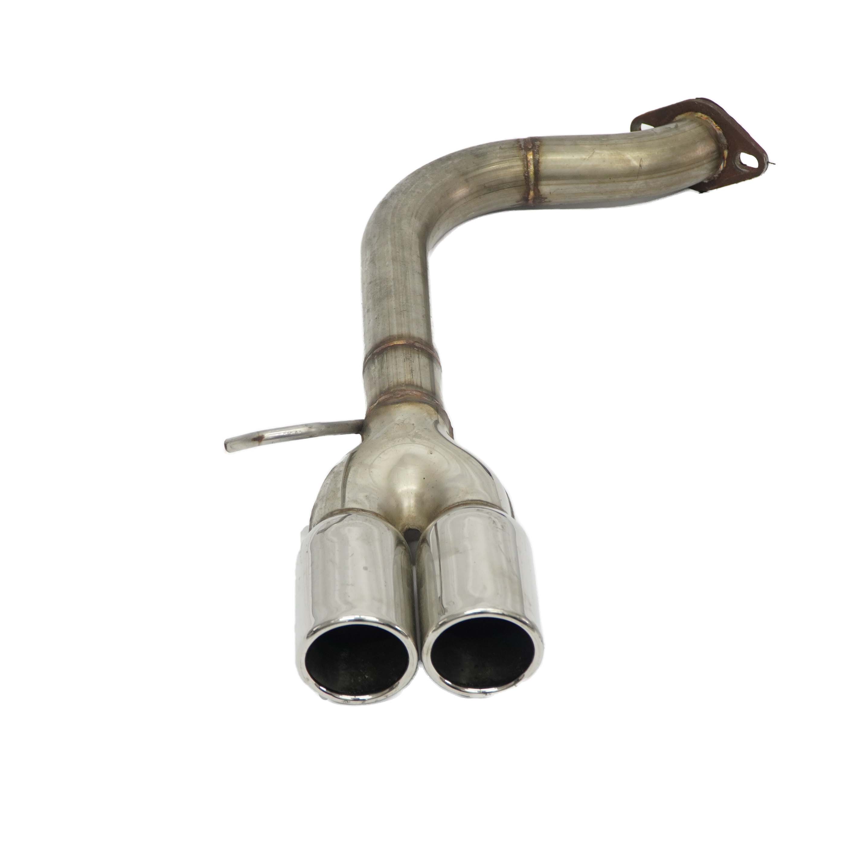 BMW Rear Exhaust System Muffler Double Pipe Chrome U76250RIT