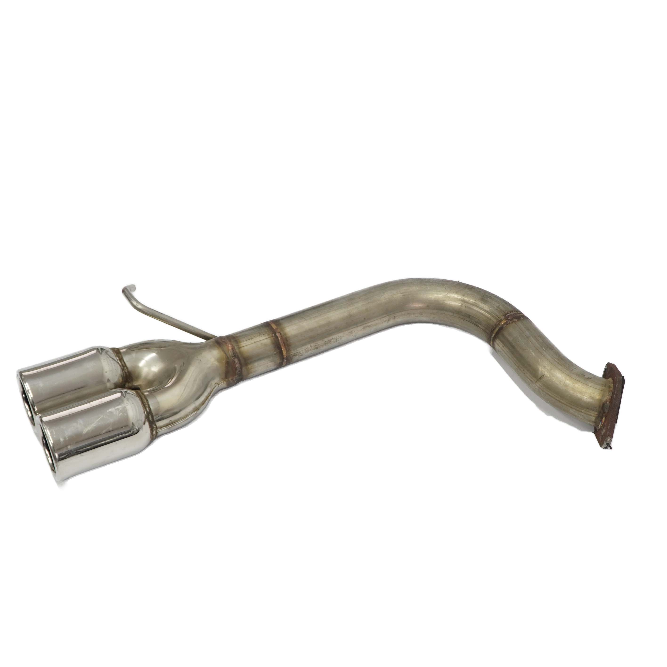 BMW Rear Exhaust System Muffler Double Pipe Chrome U76250RIT