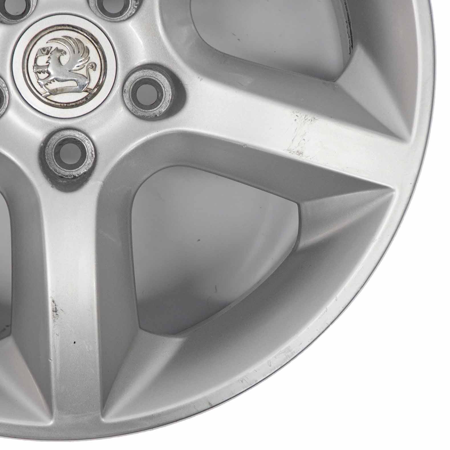 Vauxhall Opel Zafira Astra Silver Alloy Wheel Rim 17" 7J ET:39 BTGK3