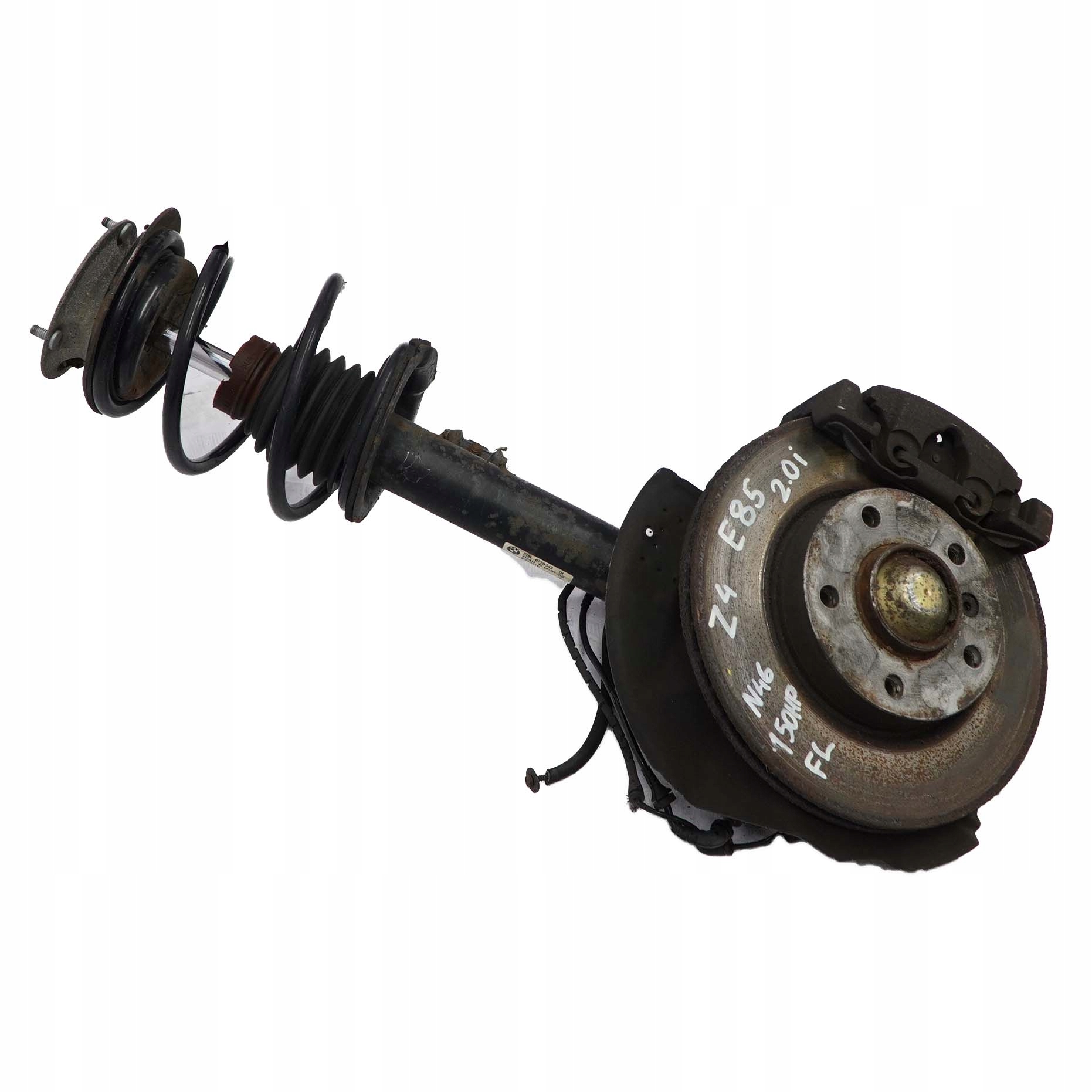 BMW Z4 Series E85 2.0i N46 Front Left N/S Suspension Leg Brake Disc Axle