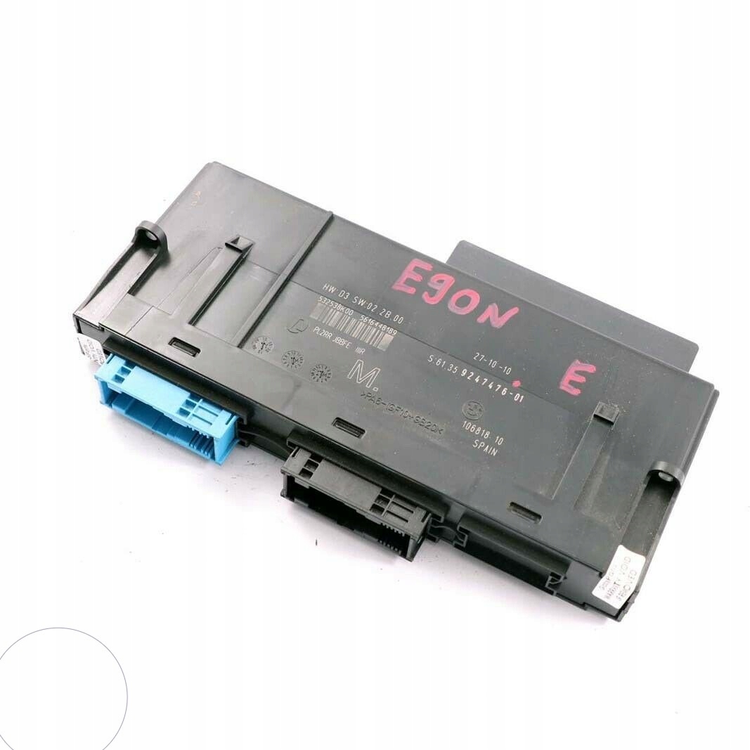 BMW 3 E90 LCI ECU Body Control Module M Anschlussdose PL2RR JBBFE IIIR 9247476