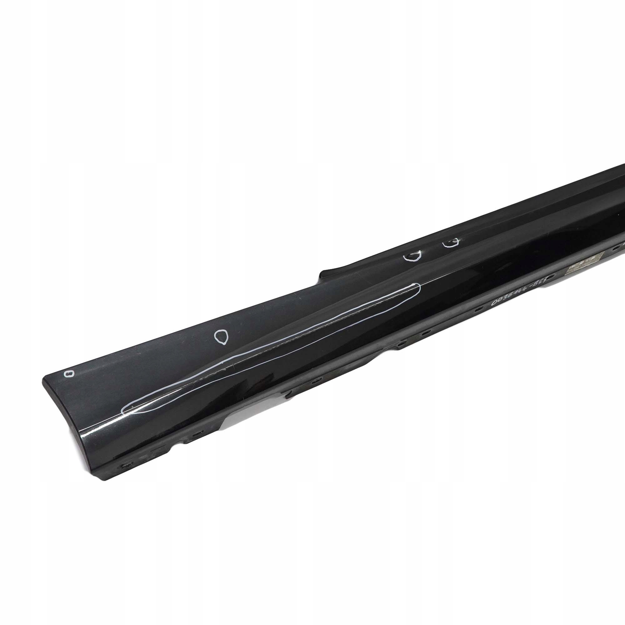 BMW 1 SERIES 7 E87N LCI Sill Strip Side Skirt Right O/S Black Sapphire Metallic