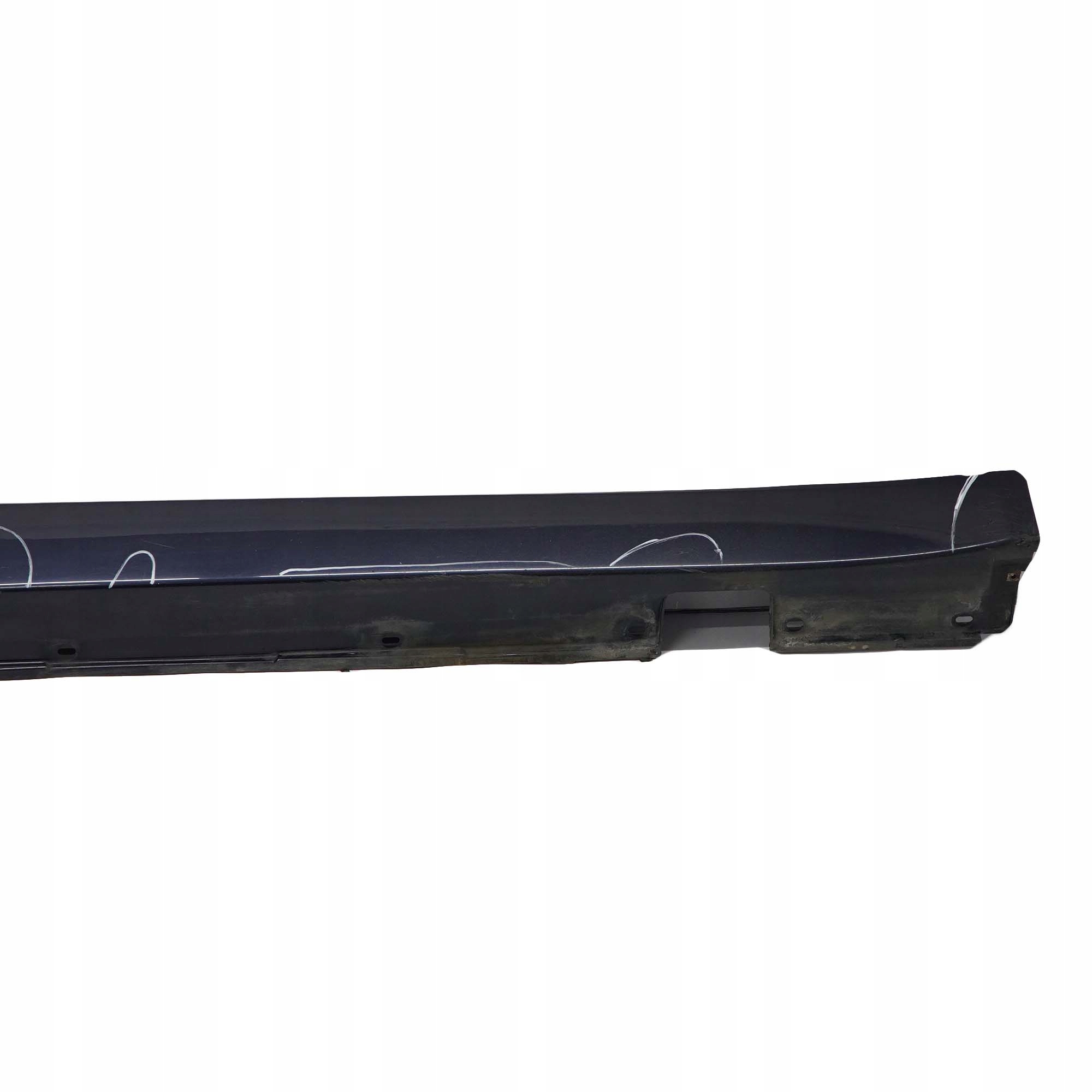 BMW 5 E60 E61 LCI 2 Door Sill Cover Side Skirt Right O/S Monacoblau Blue - A35