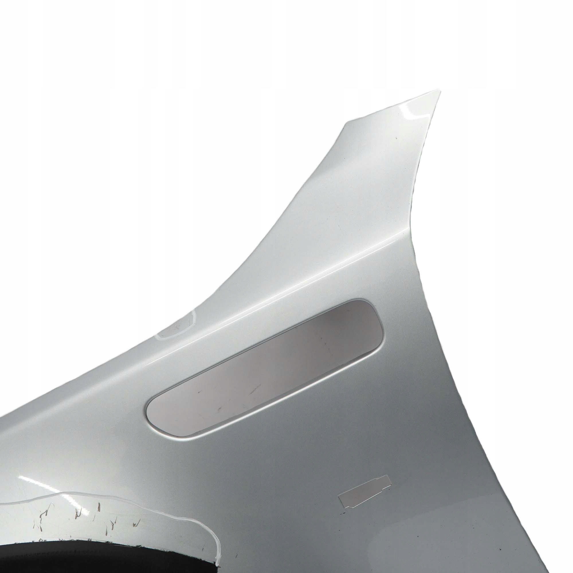 BMW 5 E60 M5 Front Left N/S Side Panel Fender Wing Silverstone II Metallic A29