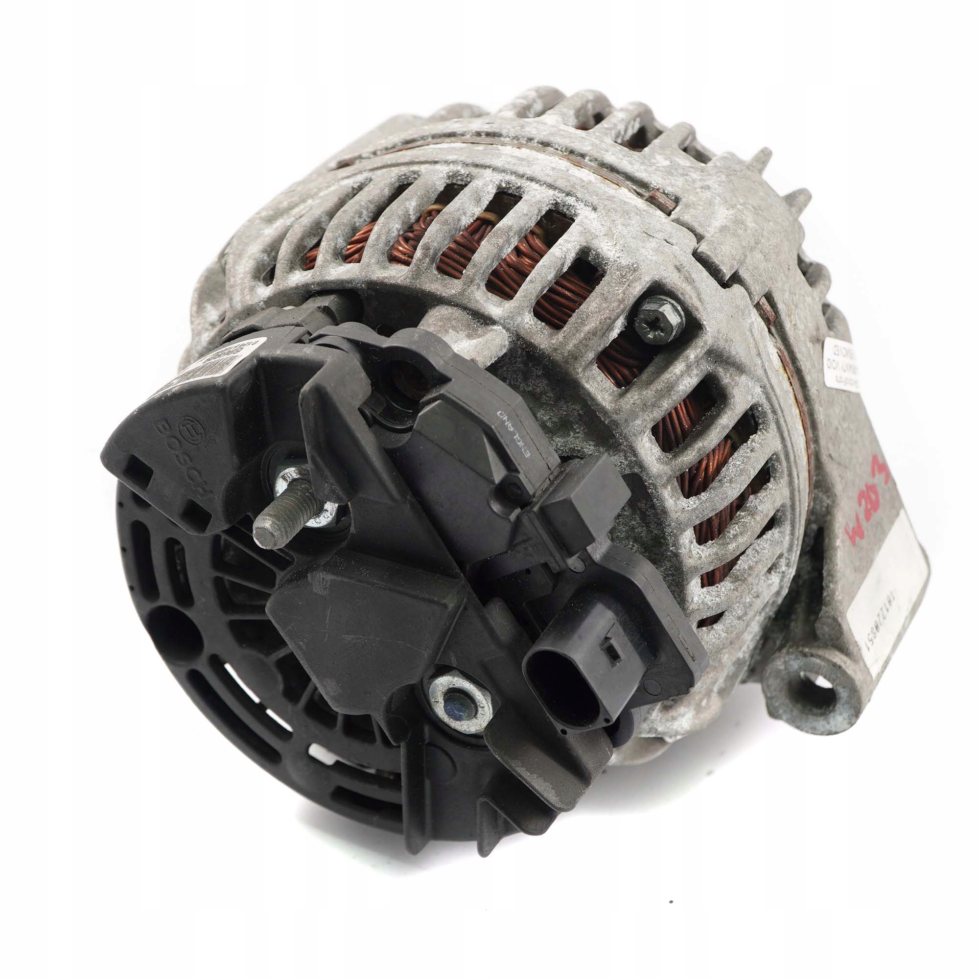 Mercedes-Benz W203 M111 C 180 Bosch Generator Alternator 0124515056