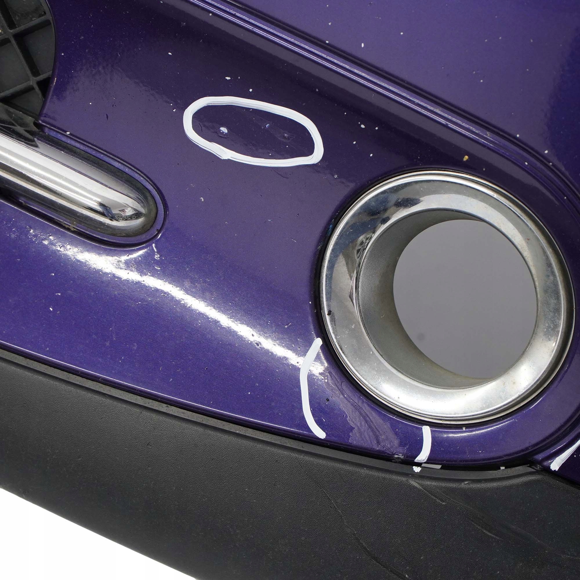 BMW Mini Cooper Cabrio R50 R52 Complete Front Bumper Panel Black-eye Purple A24