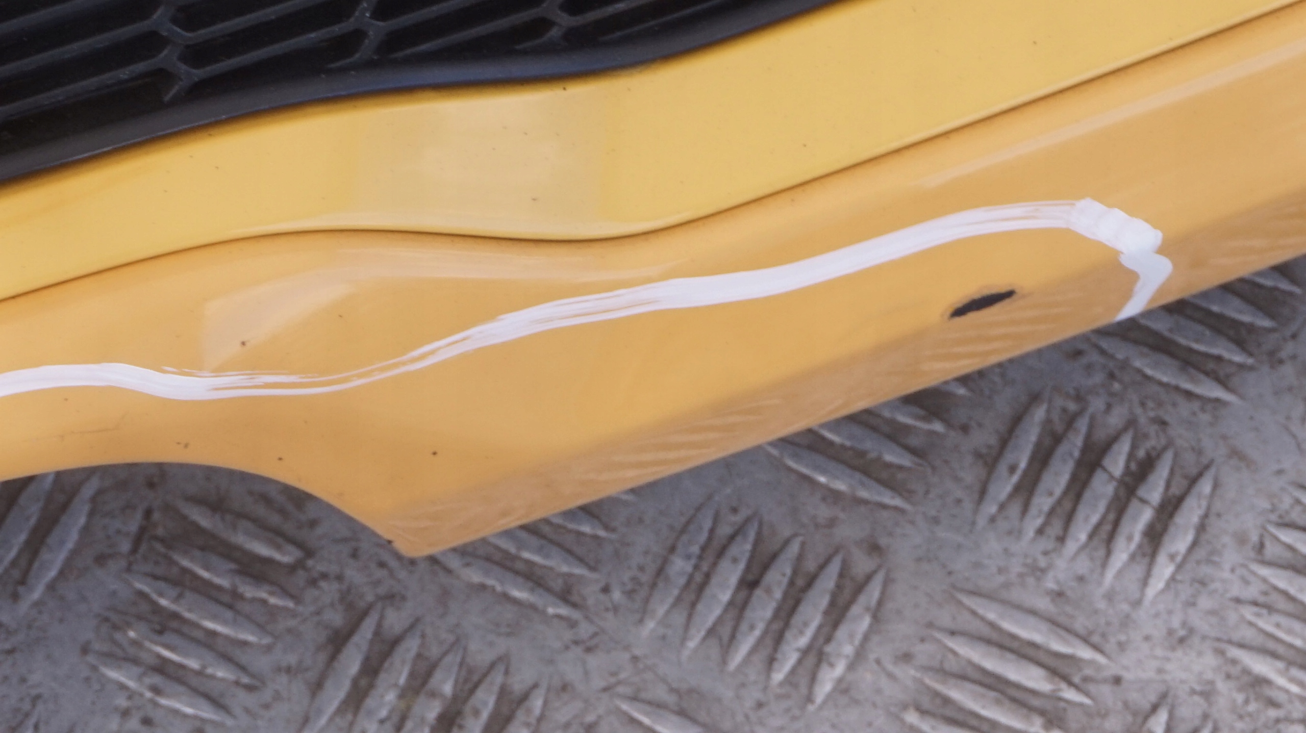 BMW MINI Cooper S R56 R57 1 Rear Bumper Trim Panel Mellow Yellow - A58