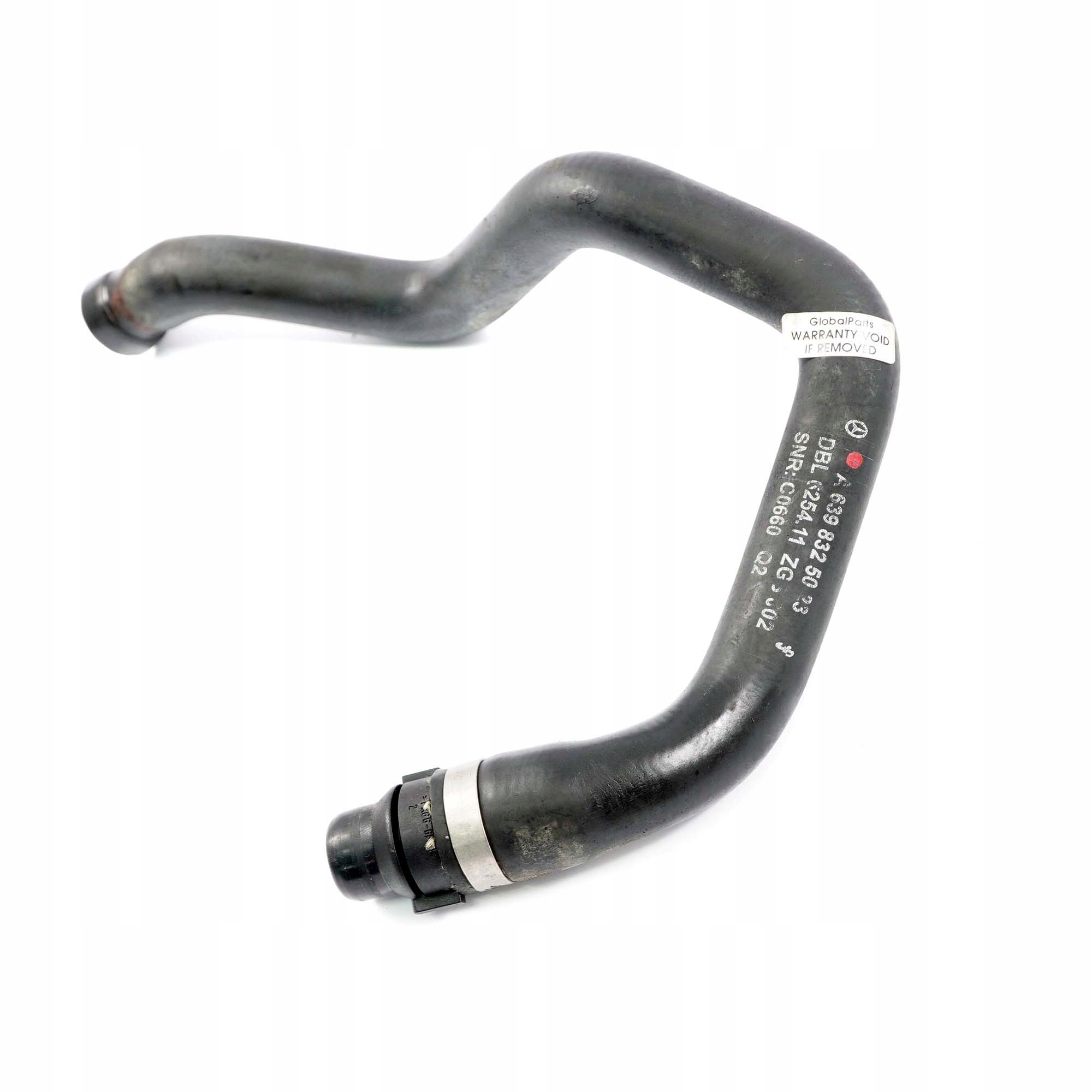 Mercedes-Benz Vito W639 Heat Exchanger Water Coolant Hose Pipe A6398325023