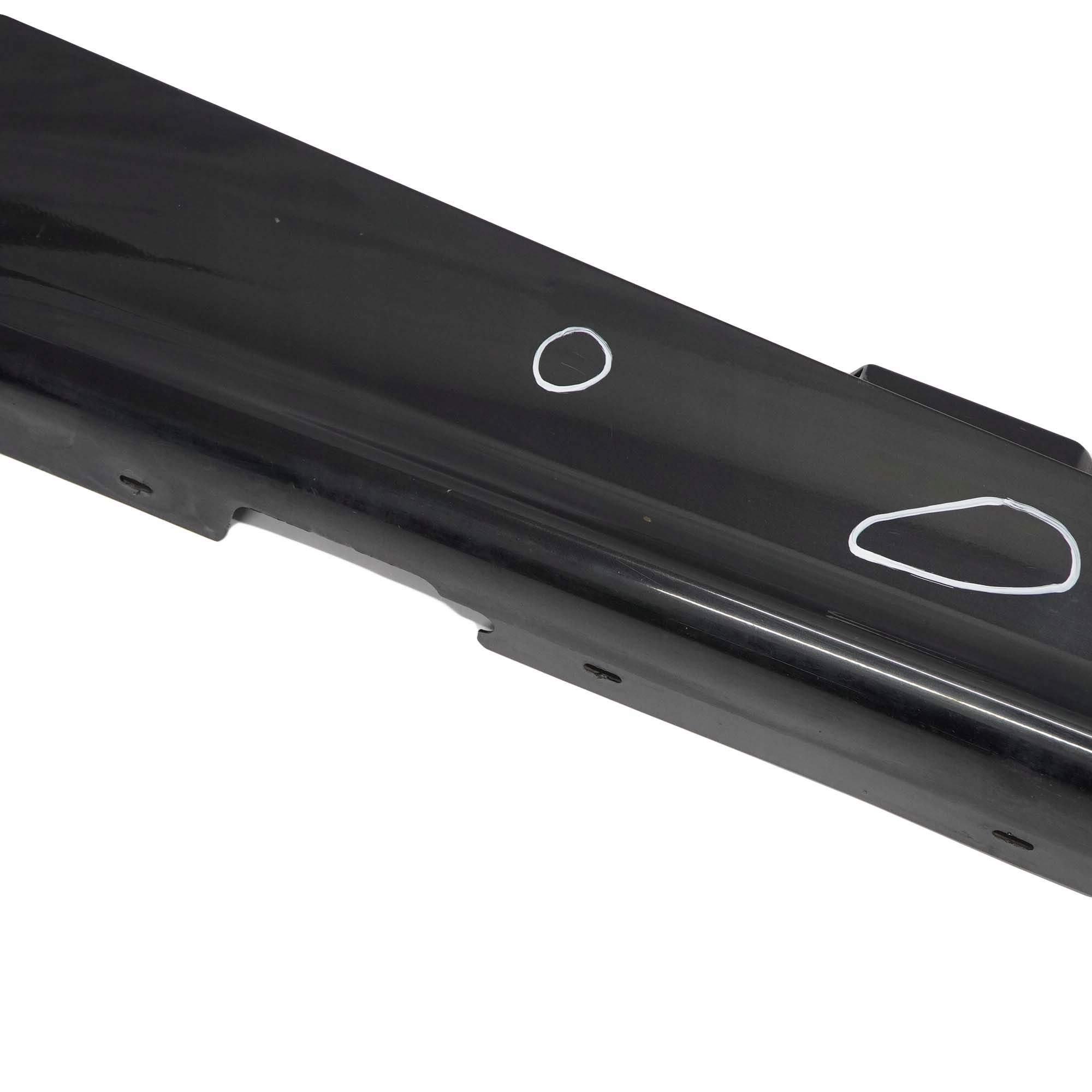 BMW 1 SERIES E87 Sill strip side skirt right O/S Black Sapphire Metallic