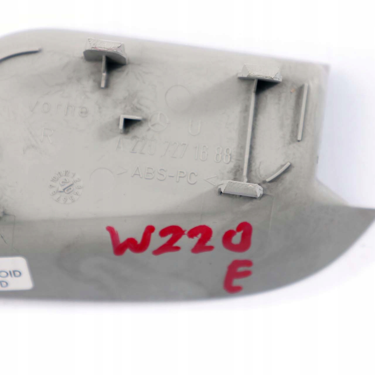 Mercedes-Benz S W220 Front Door Panelling Cover Handle Right O/S A2207271688