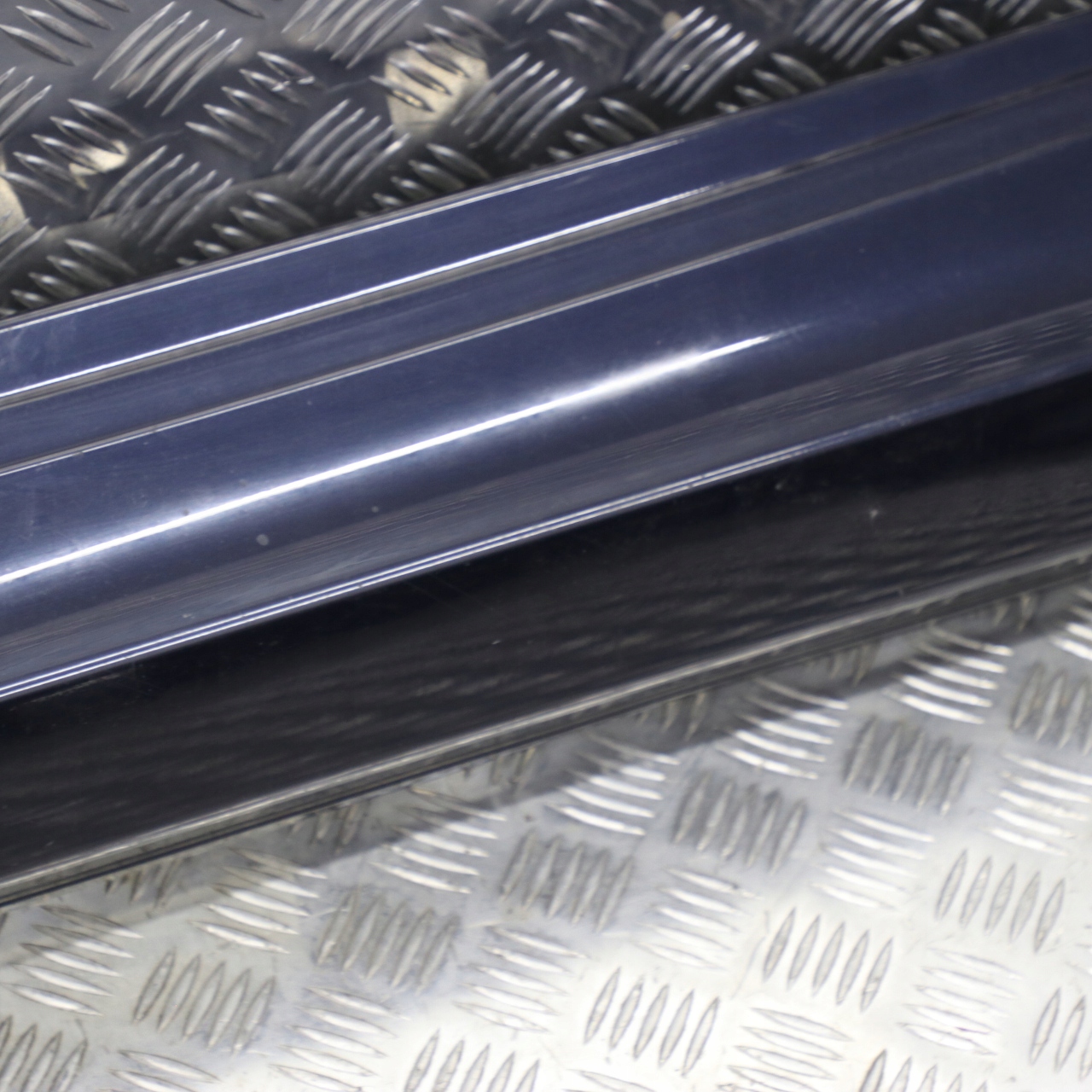 BMW 1 SERIES E81 E82 E88 Sill strip side skirt left N/S Monacoblau Blue A35