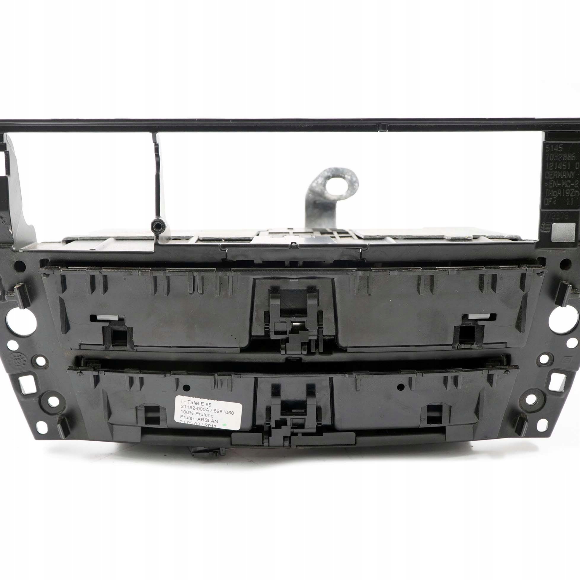 *BMW 7 er E65 E66 Mittelkonsole Funktionsträger Schublade Träger 8261060