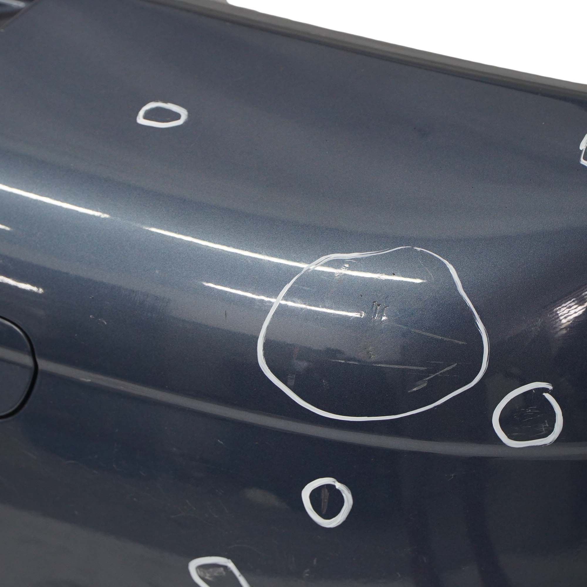 BMW Mini Cooper One R56 R57 Rear Bumper Trim Panel Horizon Blue Metallic - A93