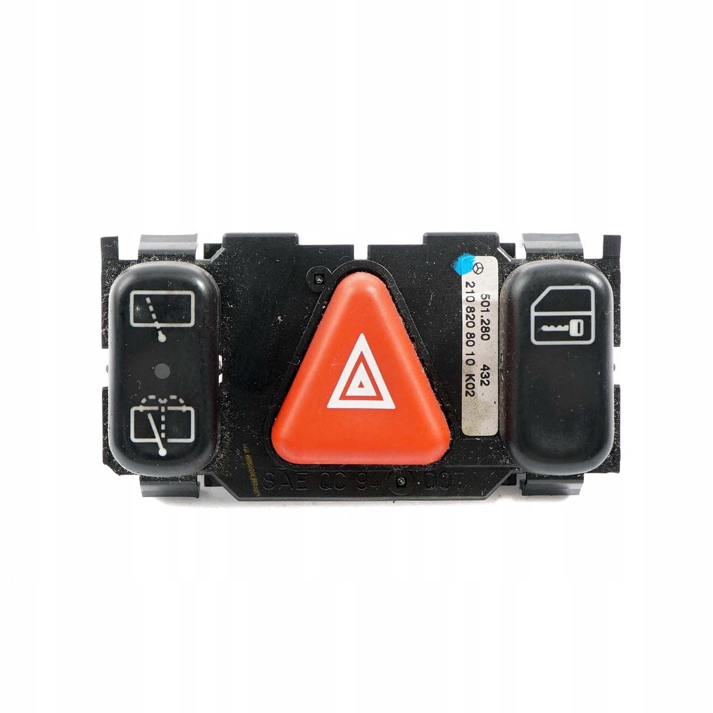 Mercedes-Benz C E W202 W210 Warnblinker Schalterblock Bedienteil A2108208010