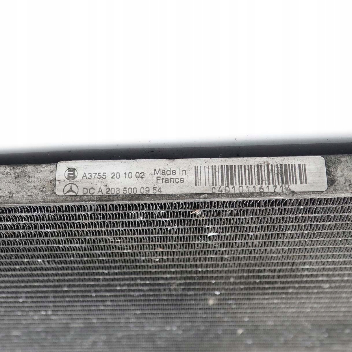 Mercedes-Benz C-Class W203 Engine Cooling Radiator Condenser Petrol A2035000954