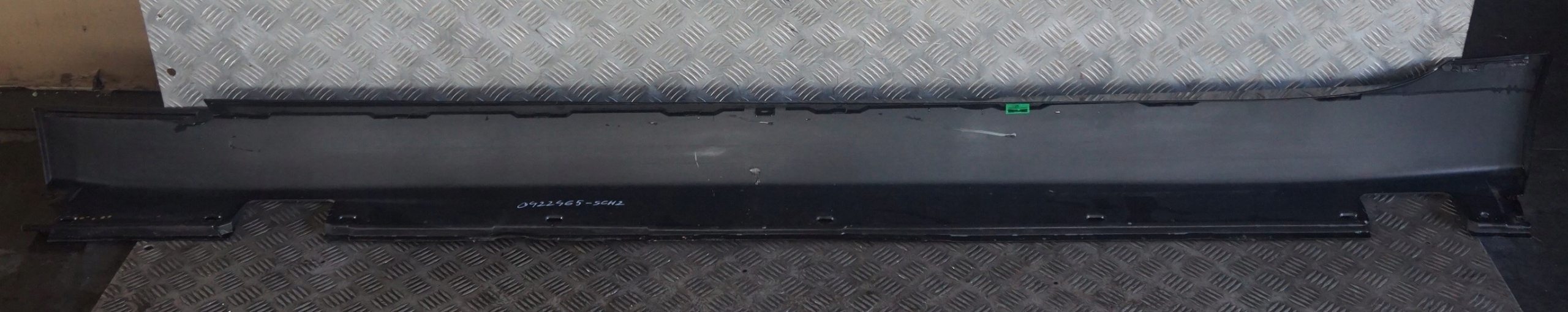 BMW 5 Series E60 E61 LCI 2 Door Sill Cover Side Skirt Right O/S Schwarz 2 Black