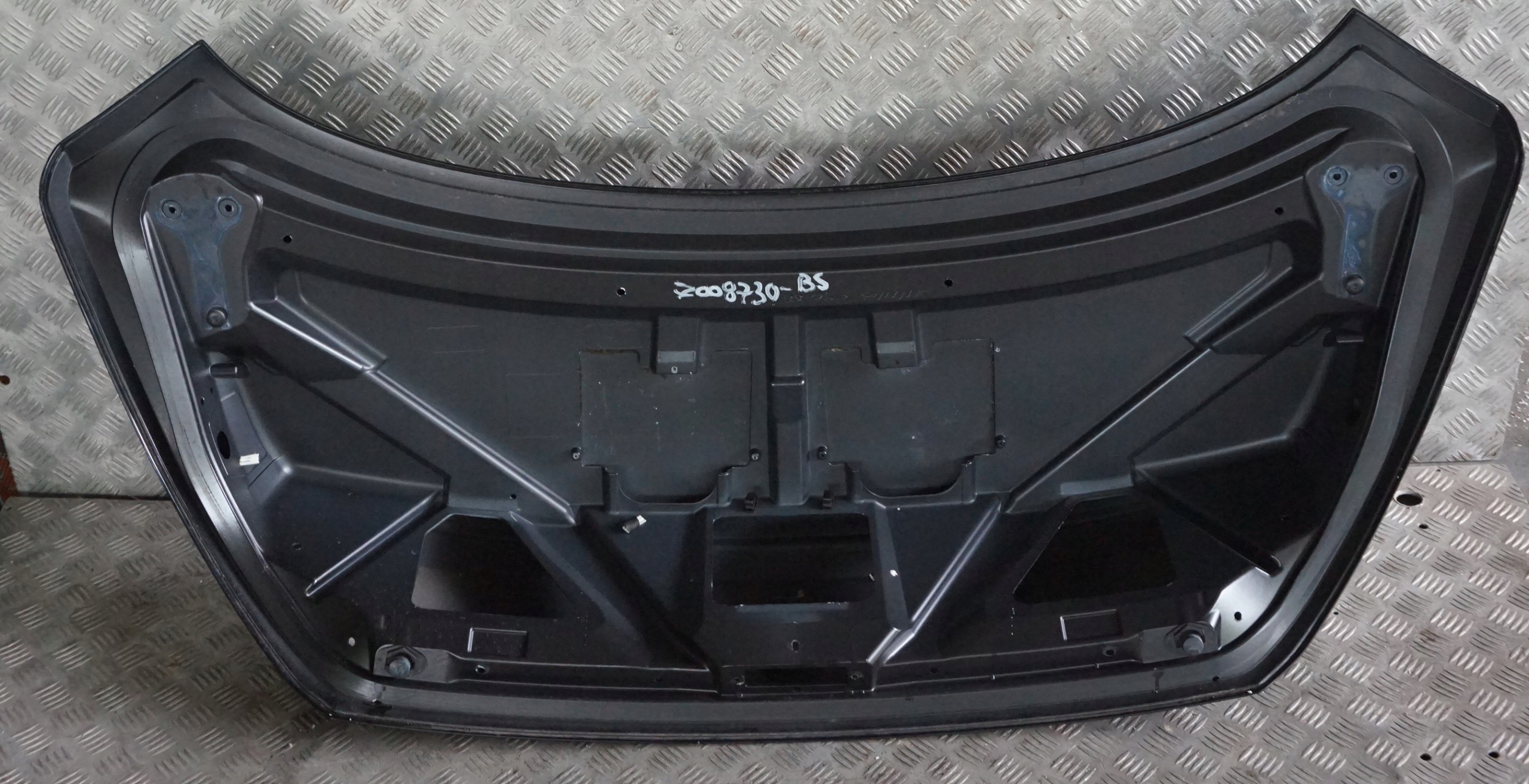 BMW 6 Series E63 Coupe Trunk Boot Lid Tailgate Black Sapphire Metallic - 475