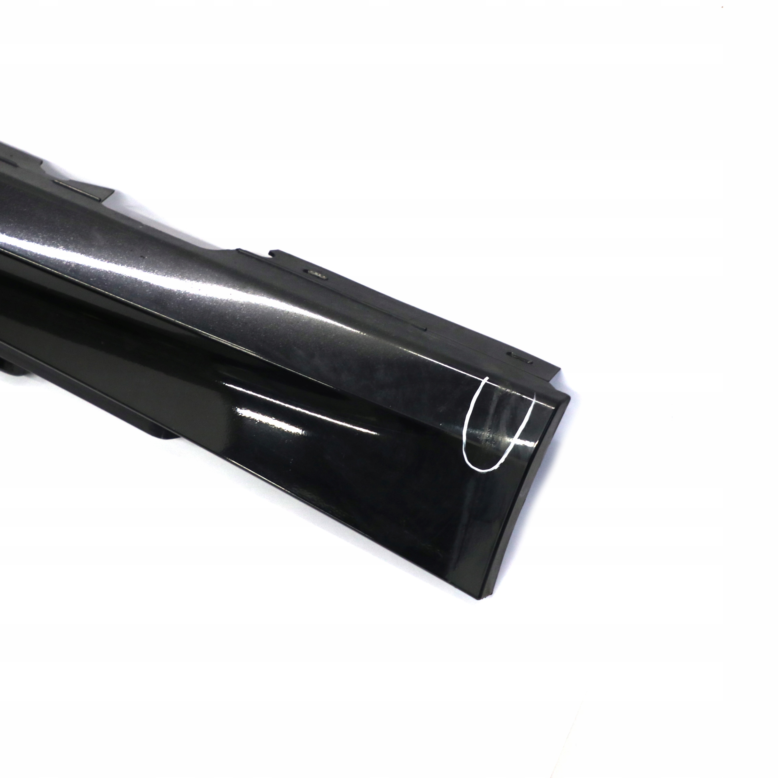 £BMW 1 SERIES E81 E82 E88 Sill Strip Side Skirt Left N/S Schwarz 2 Black - 668