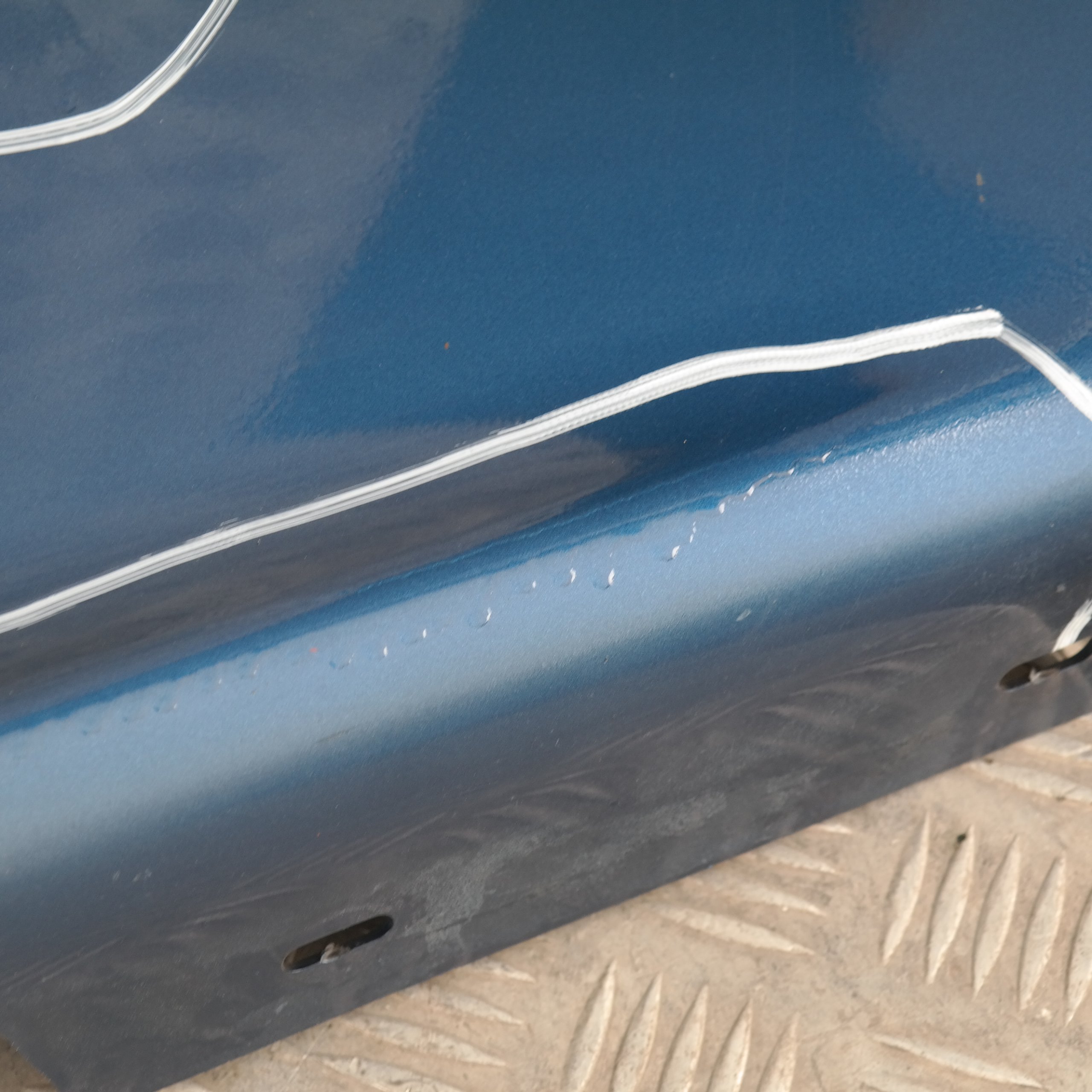 BMW 1 SERIES 10 E87 Sill Strip Side Skirt Left N/S Sydneyblau Sydney Blue - A19