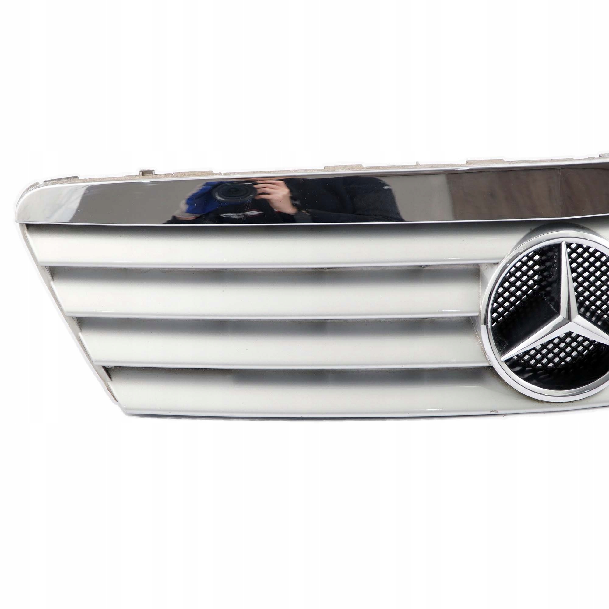 Mercedes-Benz A-Klasse W168 Kühlergrill Grill Träger Polar Silver 761 Silber