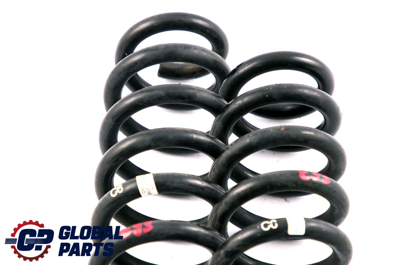 BMW 3 Series E93 Rear Left Right N/O/S C6 Coil Spring Suspension Set