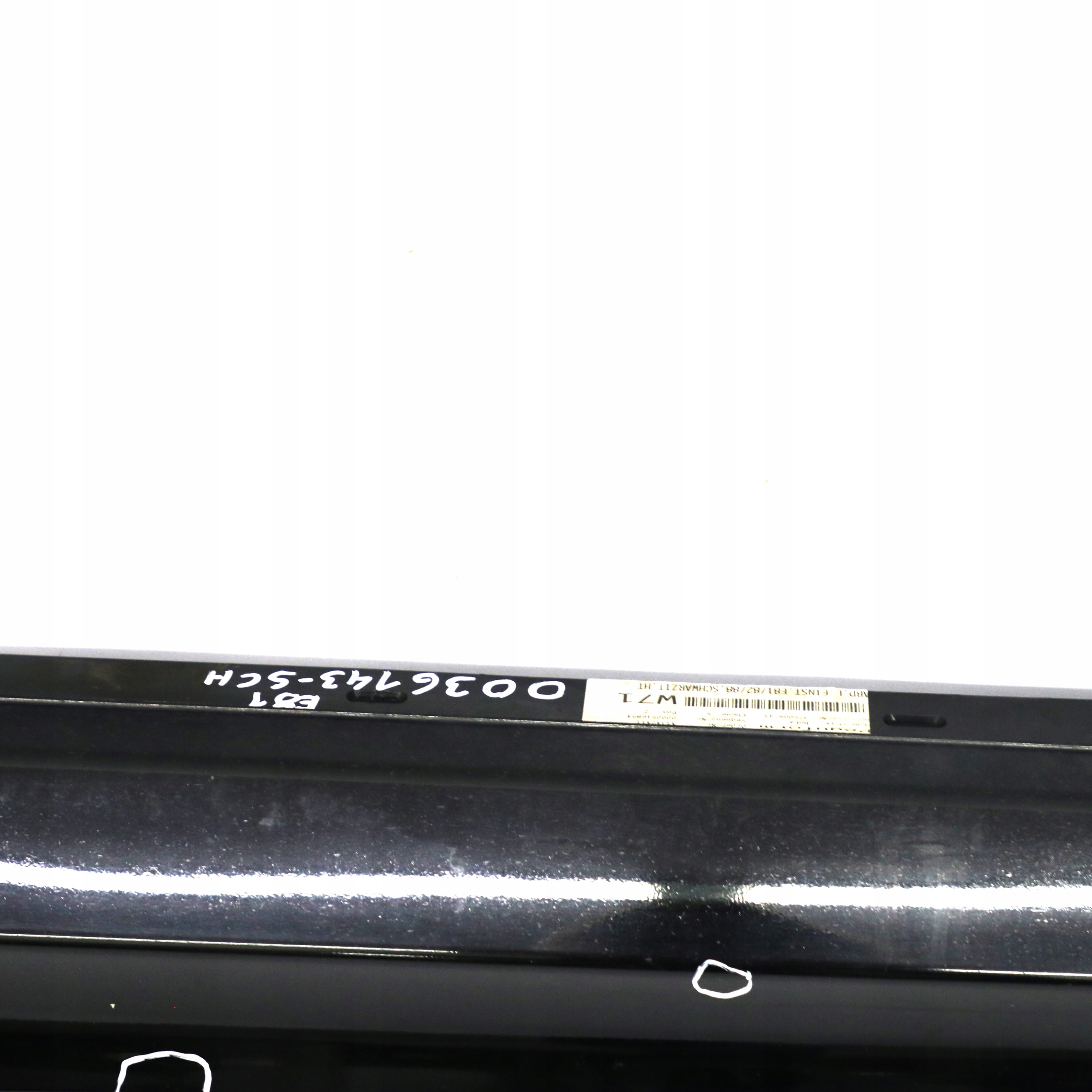 £BMW 1 SERIES E81 E82 E88 Sill Strip Side Skirt Left N/S Schwarz 2 Black - 668