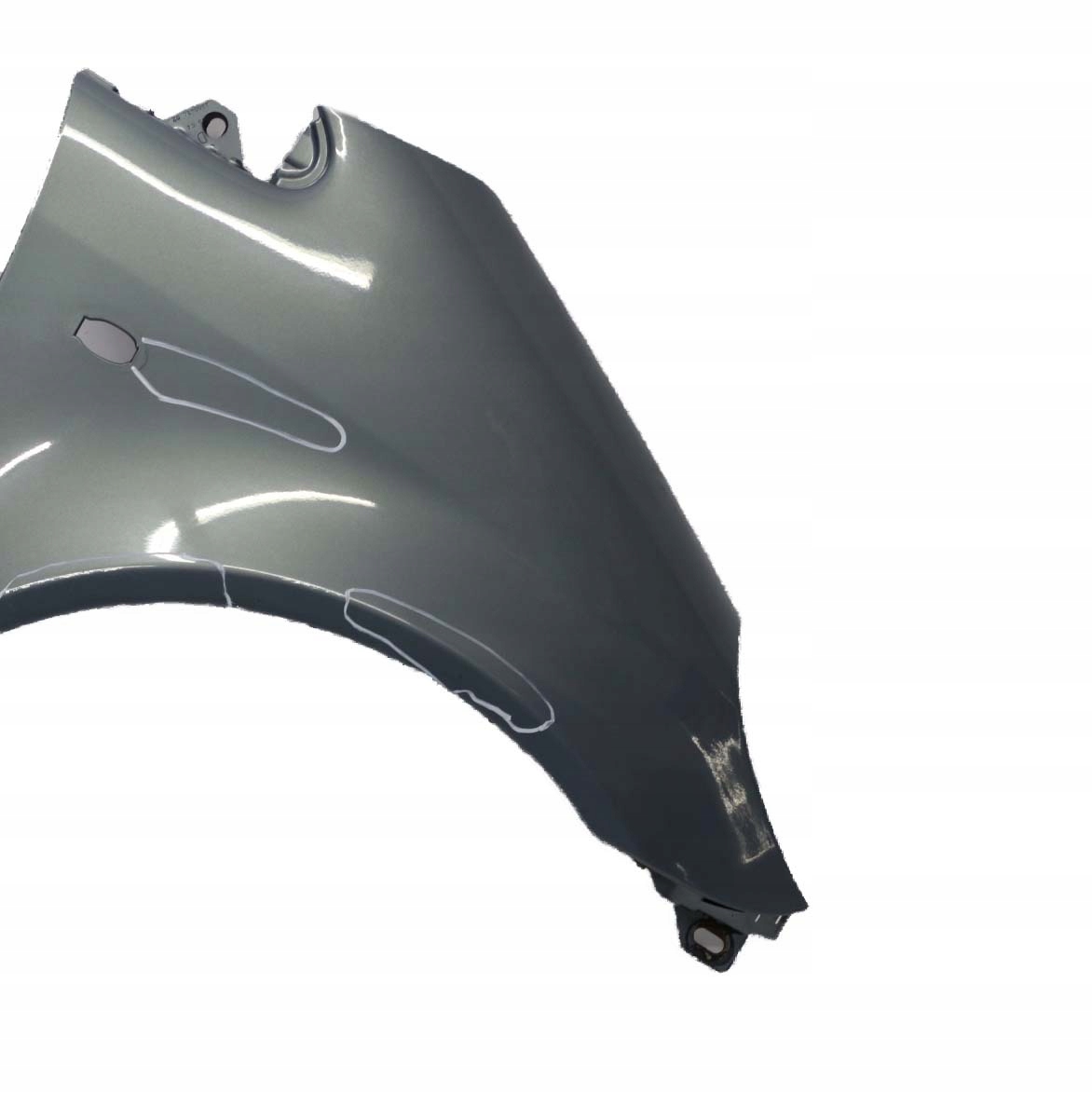 Mercedes-Benz A W168 Front Right O/S Side Panel Wing Fender Cumulus Grey - 757