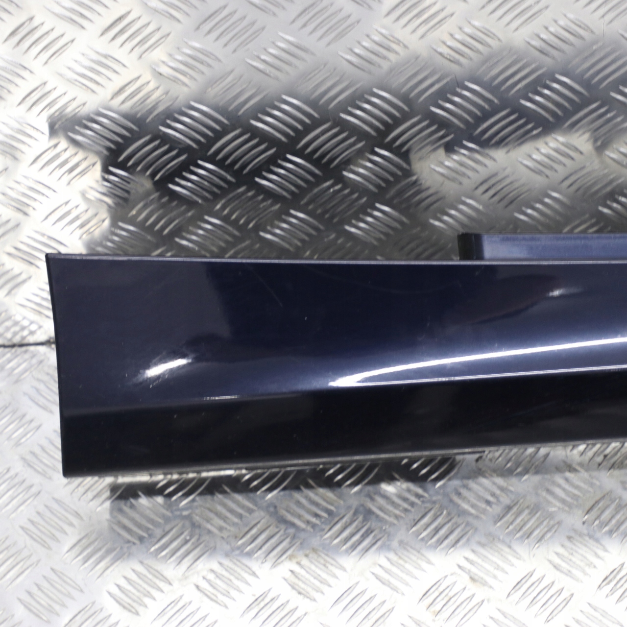 BMW 1 SERIES E81 E82 E88 Sill strip side skirt left N/S Monacoblau Blue A35