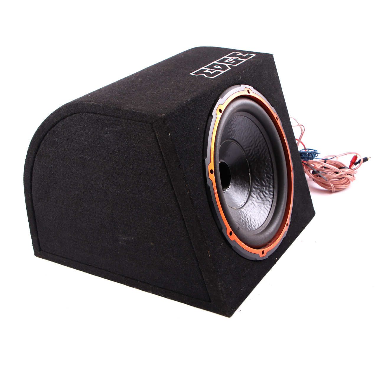 Edge Car Audio Active Bass Box Gehäuse Subwoofer Lautsprecher Verstärker 900W