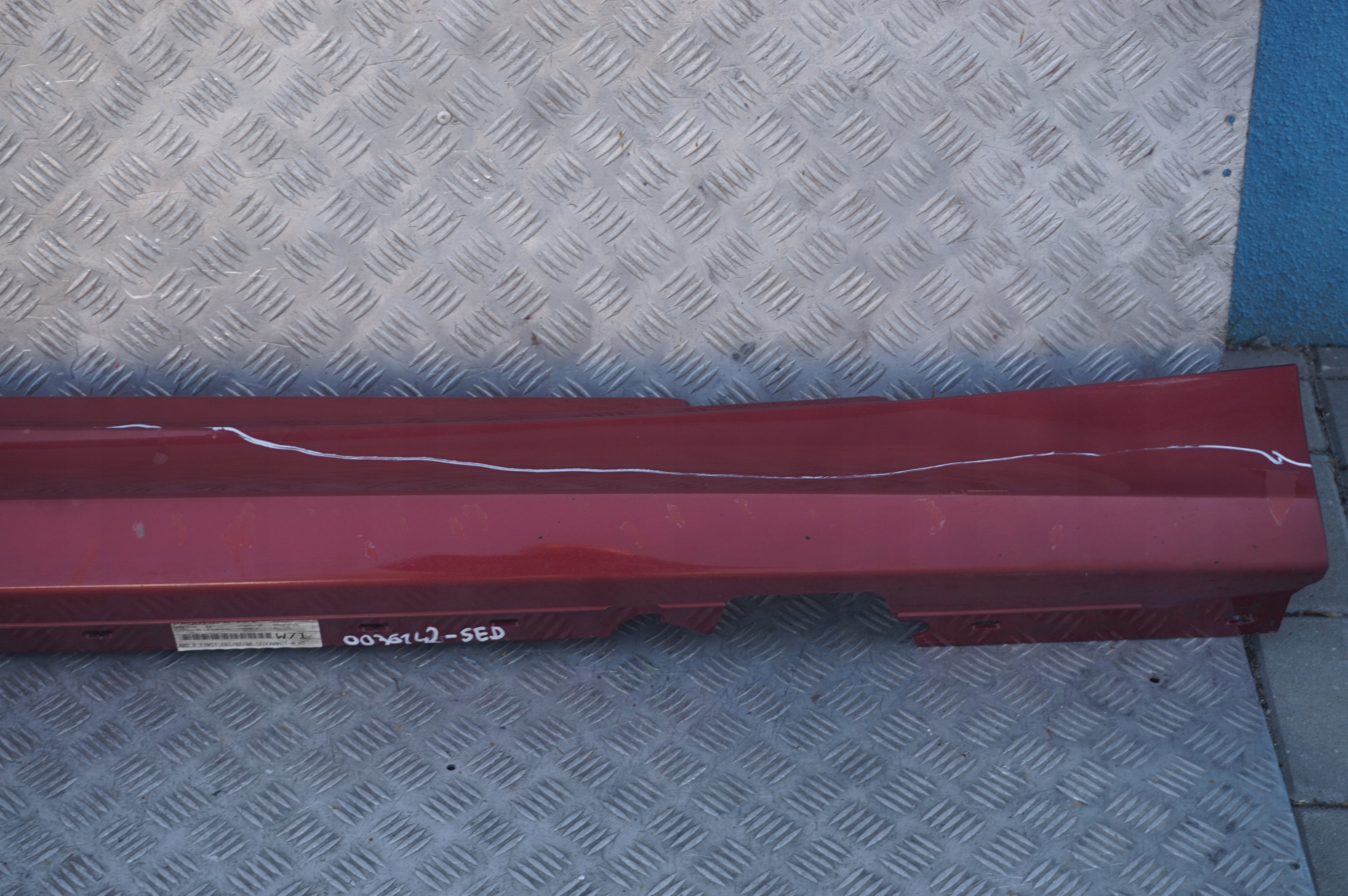 BMW 1 Series E81 E82 E88 Sill Strip Side Skirt Right O/S Sedonarot Red - A79