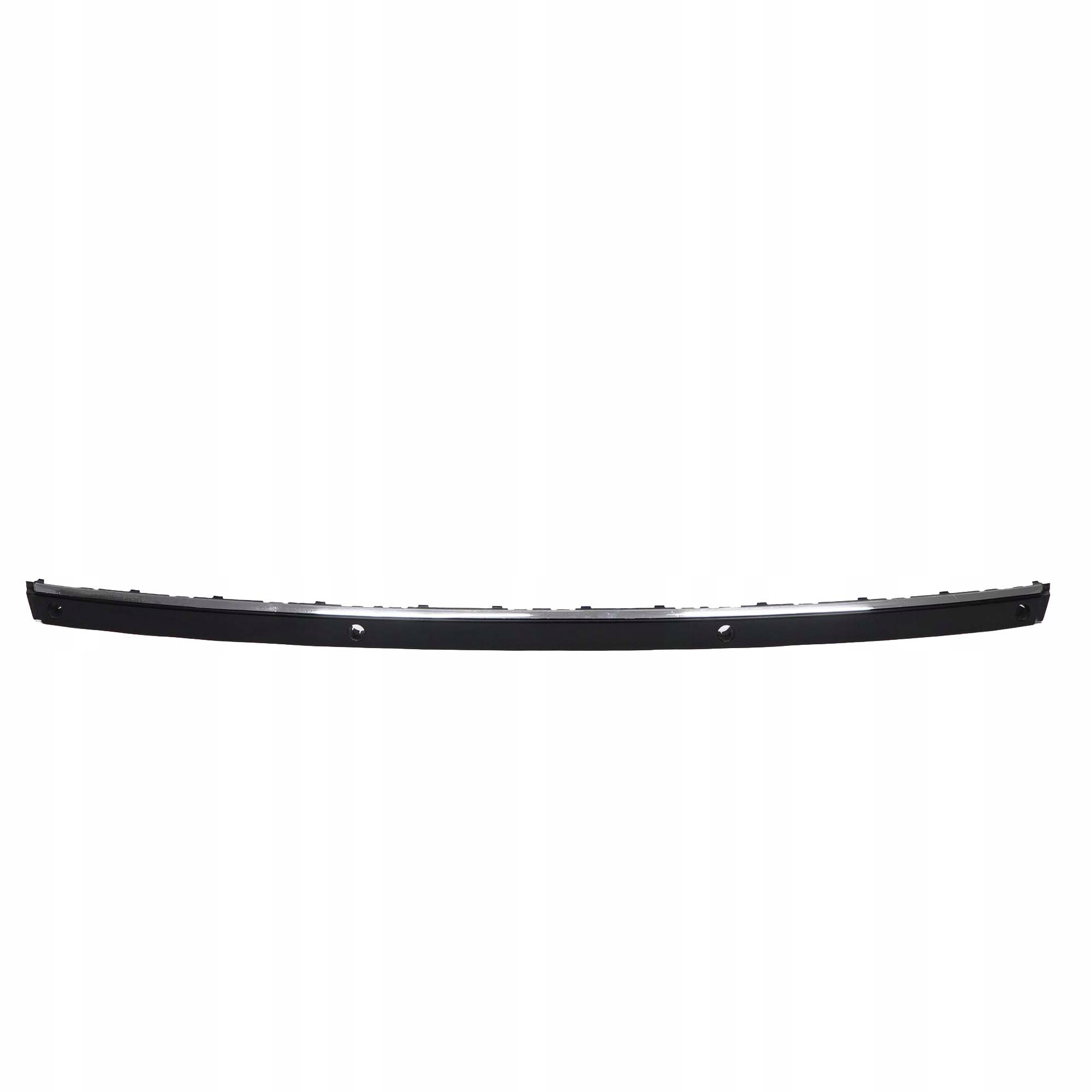 BMW 7 Series E65 E66 Bumper Strip Guard Rear Centre Black Sapphire Metallic 475