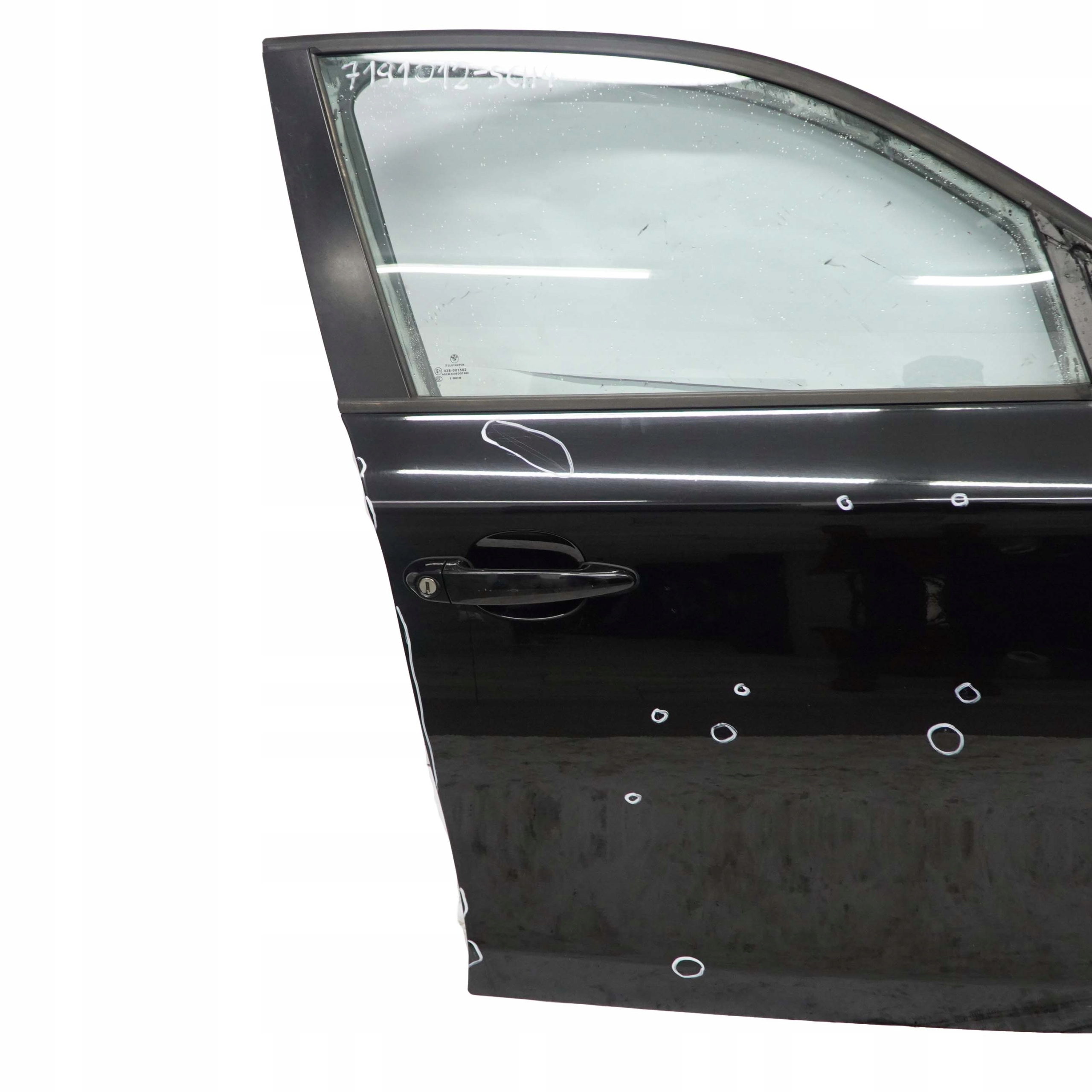 BMW 1 Series E87 4 Door Front Right O/S Schwarz 2 Black - 668