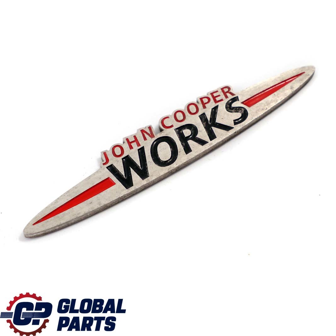 Mini Cooper S JCW John Cooper Works Emblem Logo Stamp Badge