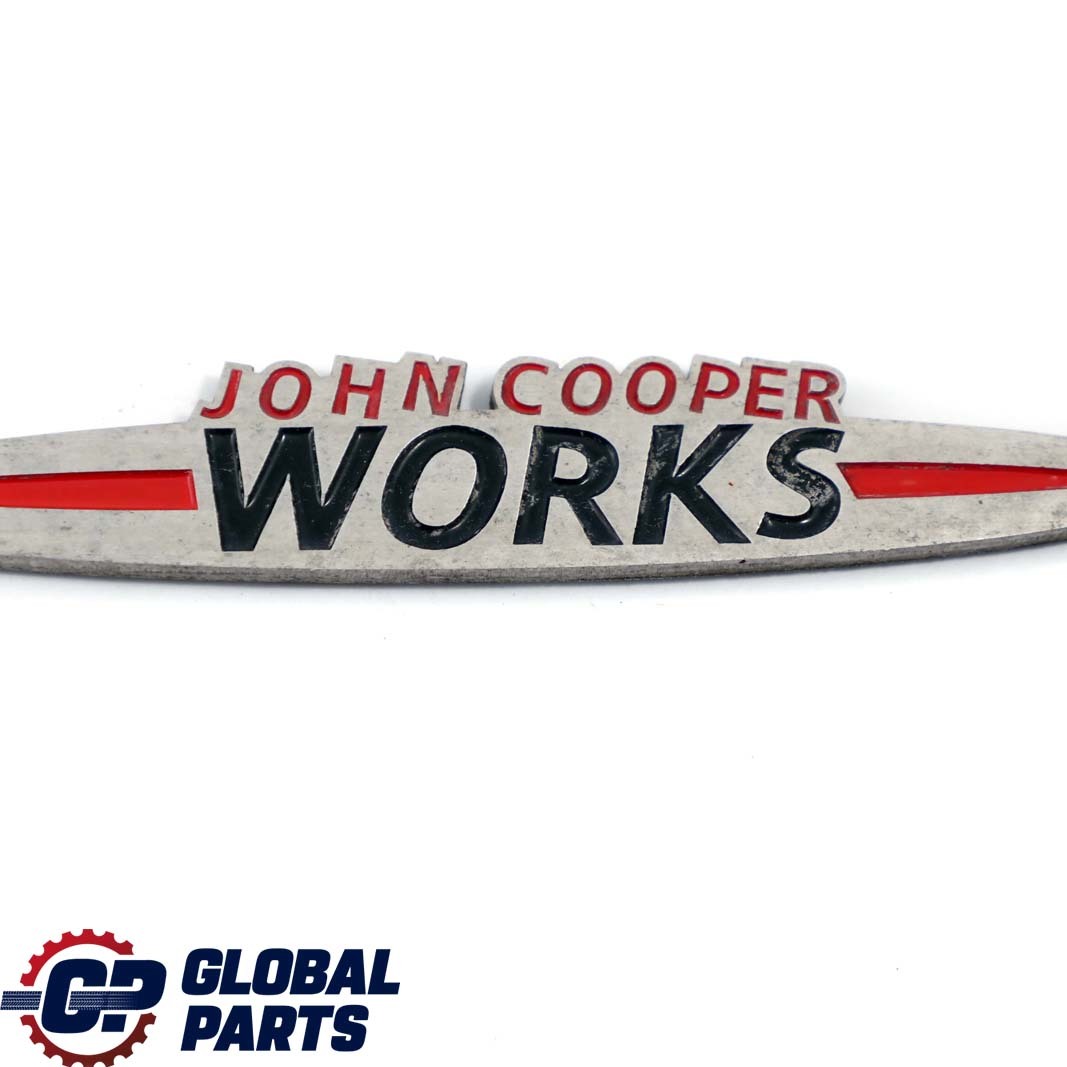 Mini Cooper S JCW John Cooper Works Emblem Logo Stamp Badge