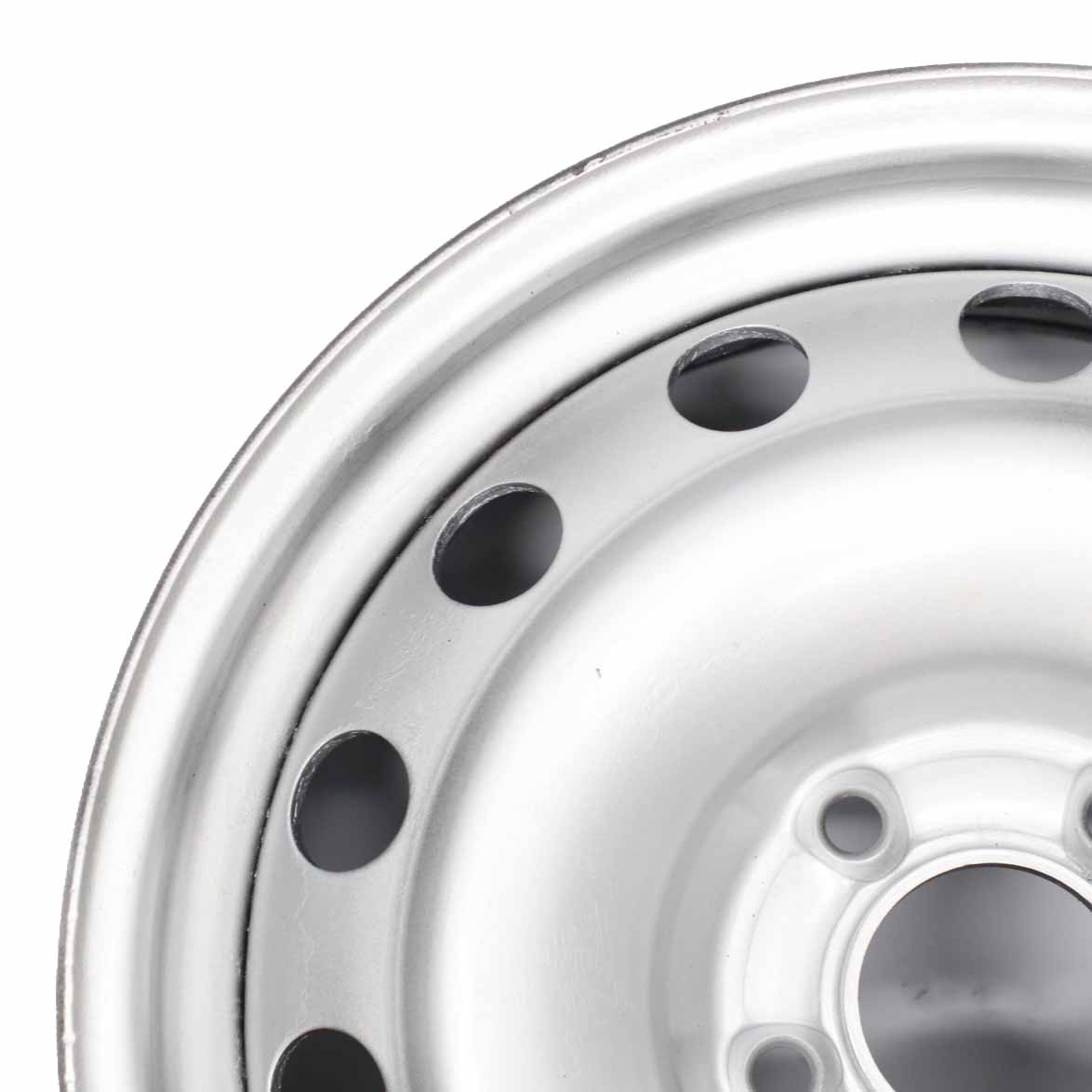 Peugeot Citroen Silver Steel Wheel Rim 16" ET:42 7J 5x108 KBA44544